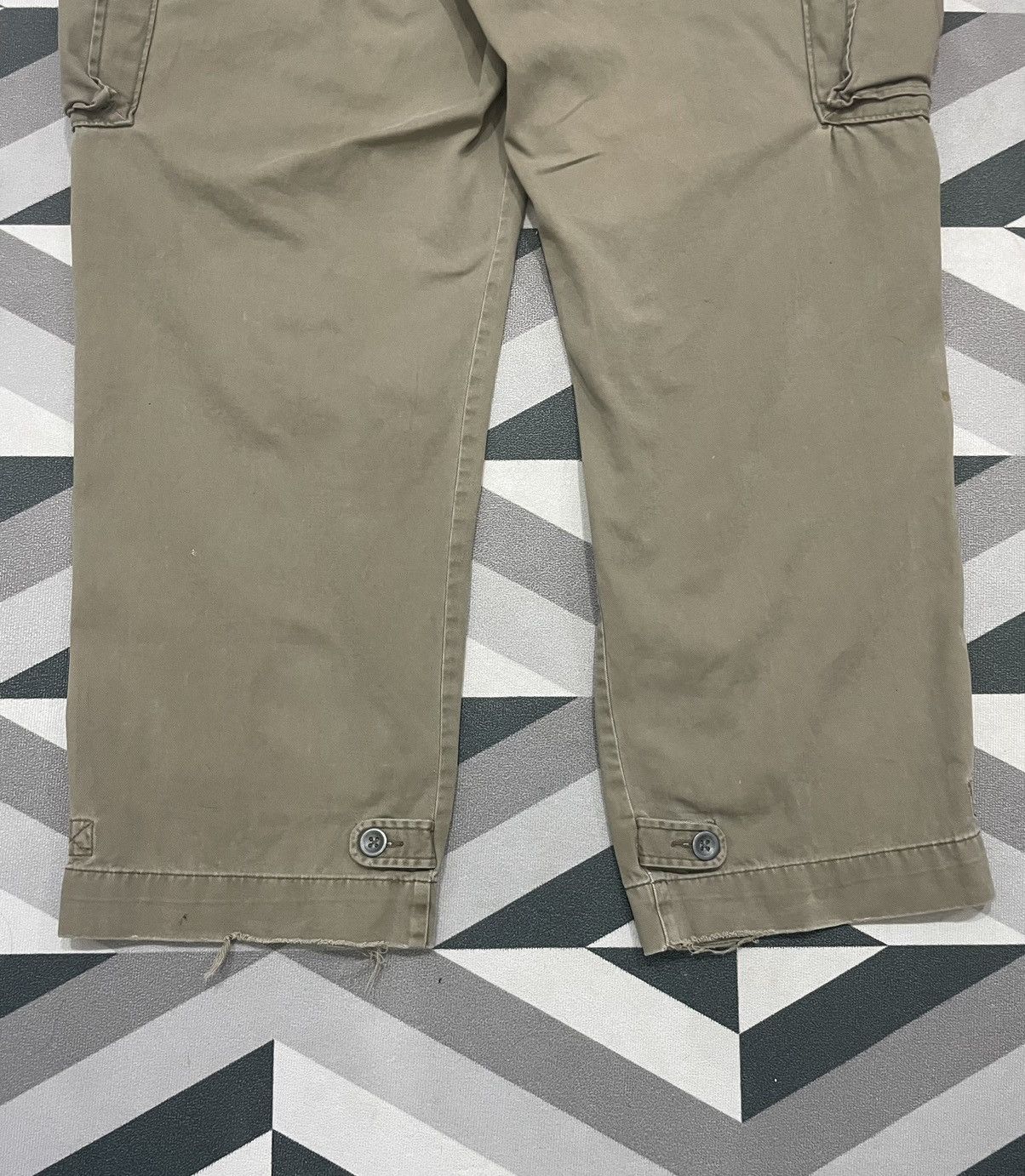 Polo Ralph Lauren Rare Vintage Polo Ralph Lauren Baggy Cargo Pants Size US 34 / EU 50 - 9 Thumbnail