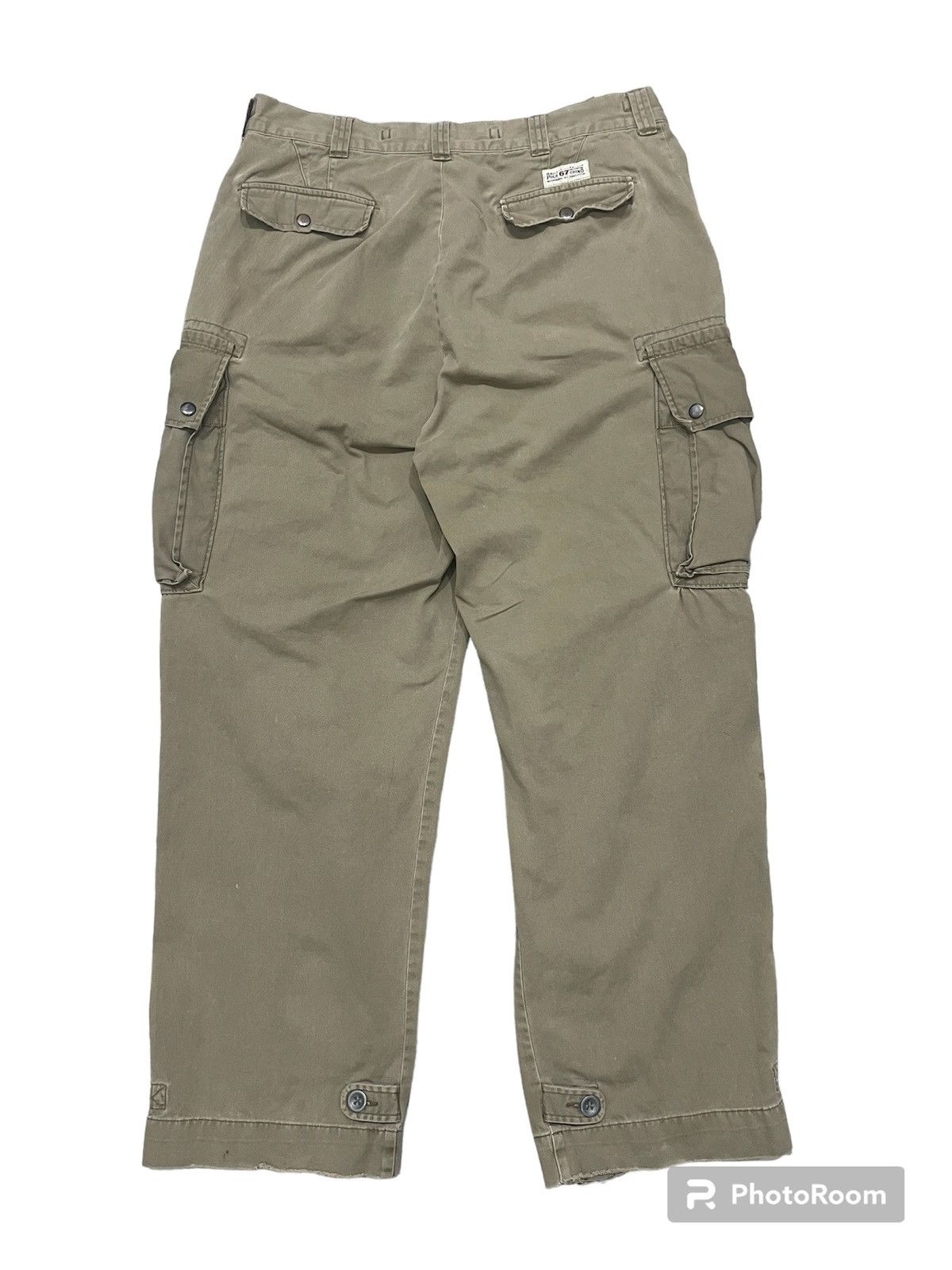 Polo Ralph Lauren Rare Vintage Polo Ralph Lauren Baggy Cargo Pants Size US 34 / EU 50 - 4 Thumbnail