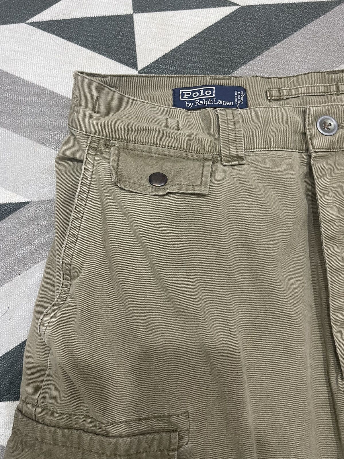 Polo Ralph Lauren Rare Vintage Polo Ralph Lauren Baggy Cargo Pants Size US 34 / EU 50 - 6 Thumbnail