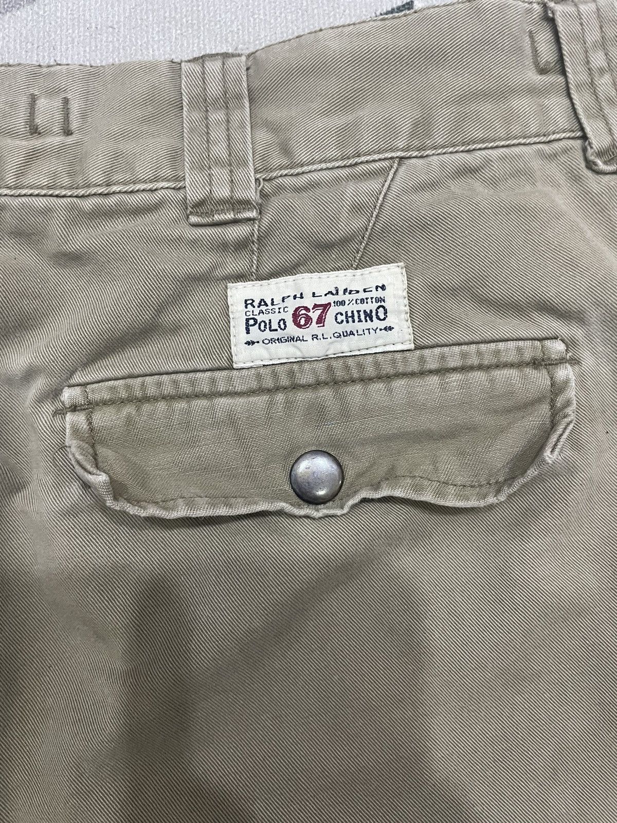 Polo Ralph Lauren Rare Vintage Polo Ralph Lauren Baggy Cargo Pants Size US 34 / EU 50 - 8 Thumbnail
