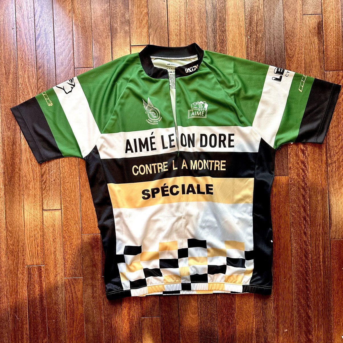 Maillot cycliste LOOK Sport Team Damier Jersey Vintage shirt cycling - XL