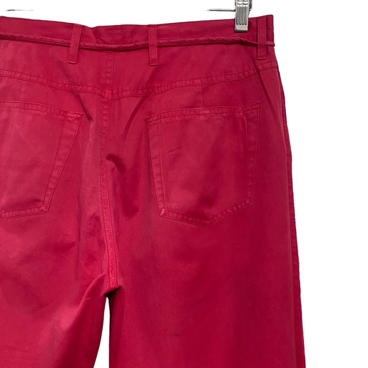 Jil Sander Jil Sander Outers stitch Red Jeans Size US 31 - 10 Thumbnail