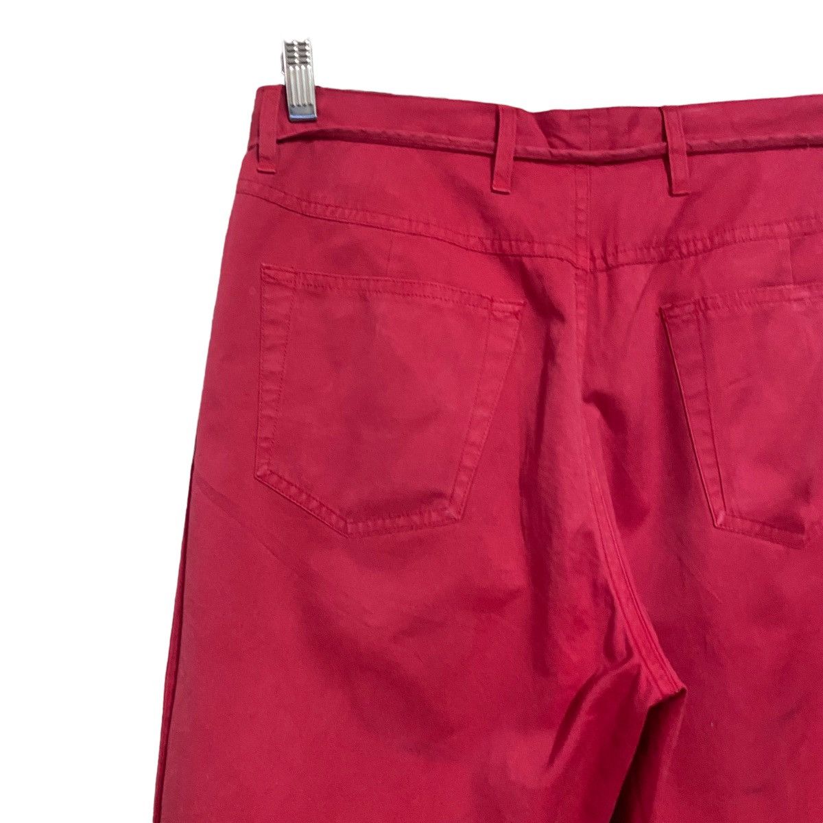 Jil Sander Jil Sander Outers stitch Red Jeans Size US 31 - 9 Thumbnail