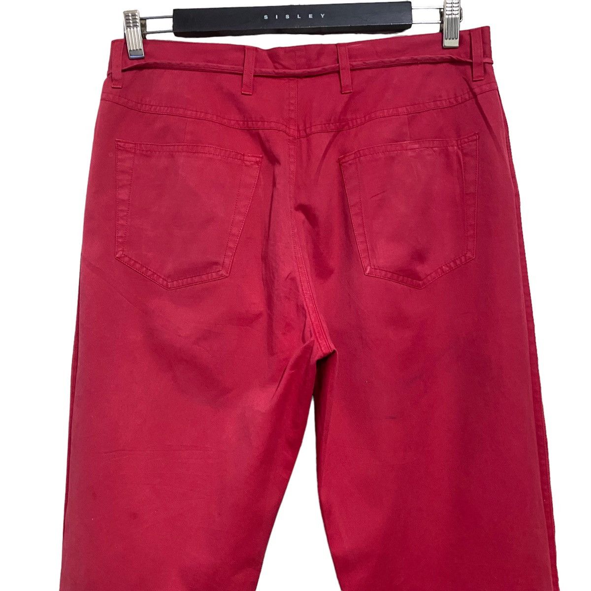 Jil Sander Jil Sander Outers stitch Red Jeans Size US 31 - 8 Thumbnail