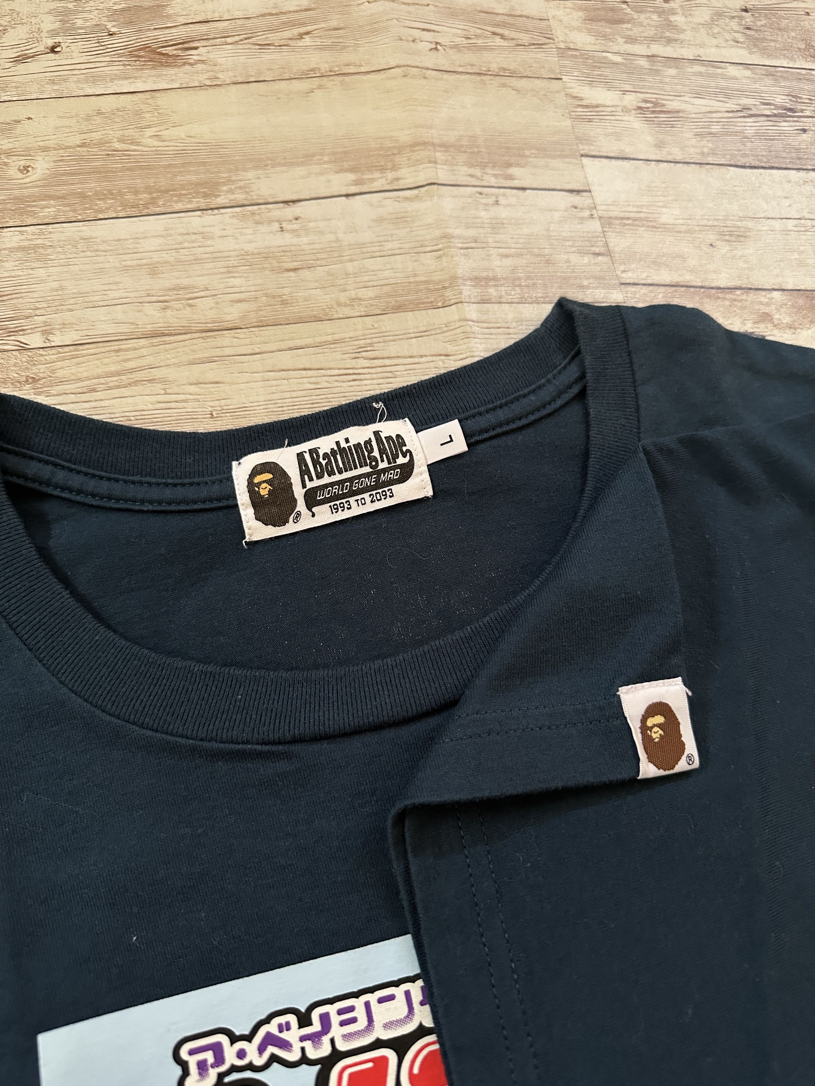 Bape SS22 Girl Tee Size US L / EU 52-54 / 3 - 3 Thumbnail