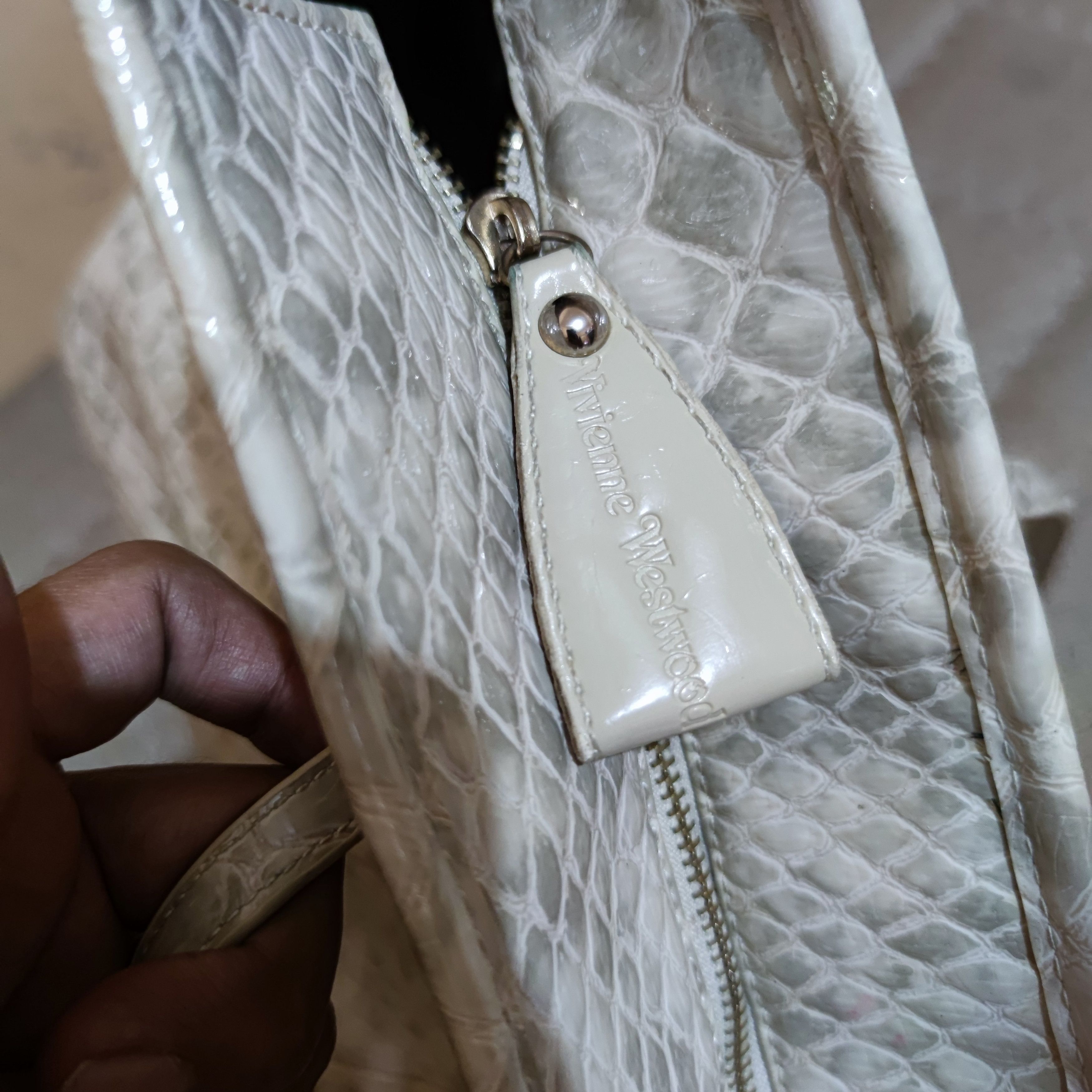 Vivienne Westwood Viviene Westwood Snake Leather Handbag Size ONE SIZE - 5 Thumbnail