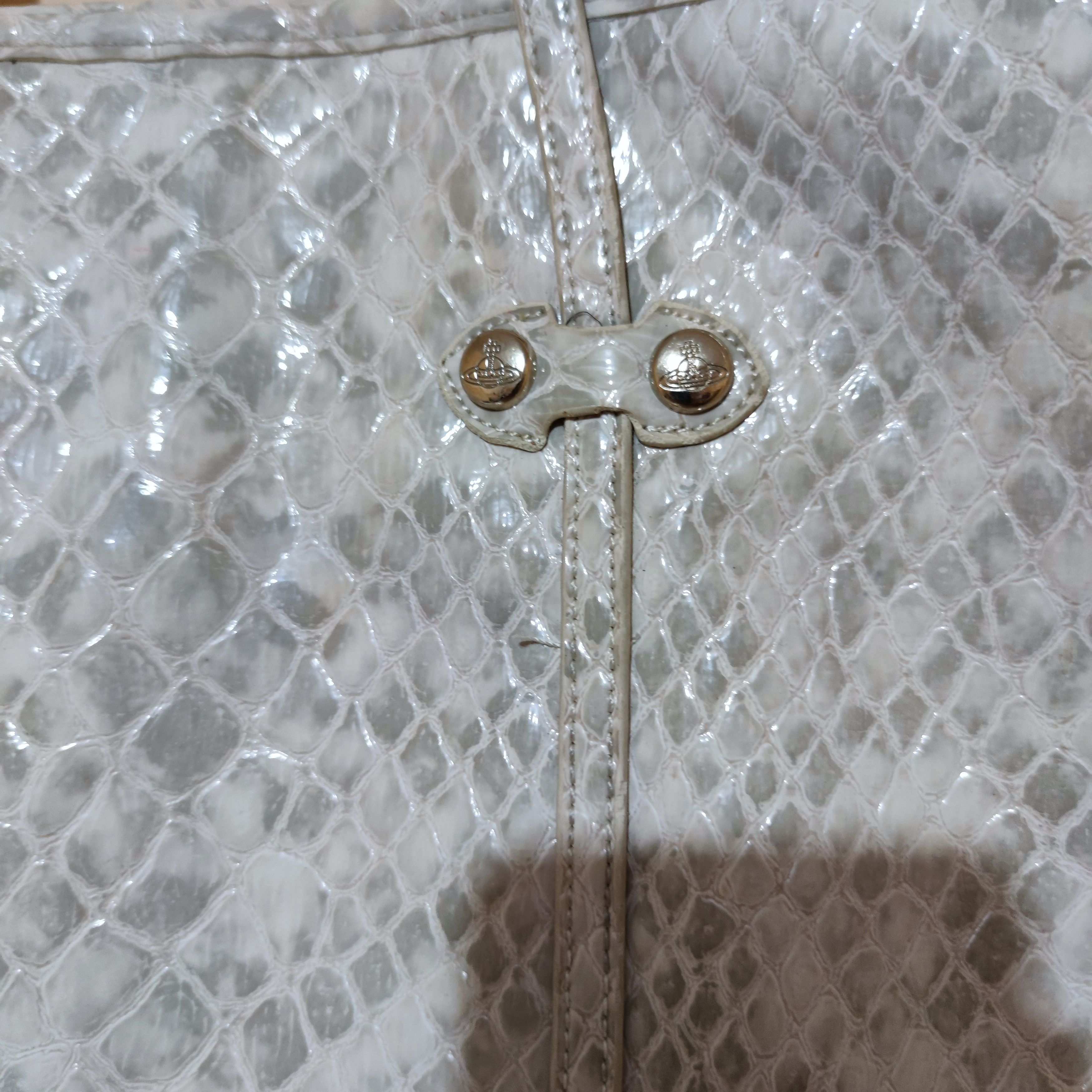 Vivienne Westwood Viviene Westwood Snake Leather Handbag Size ONE SIZE - 10 Thumbnail