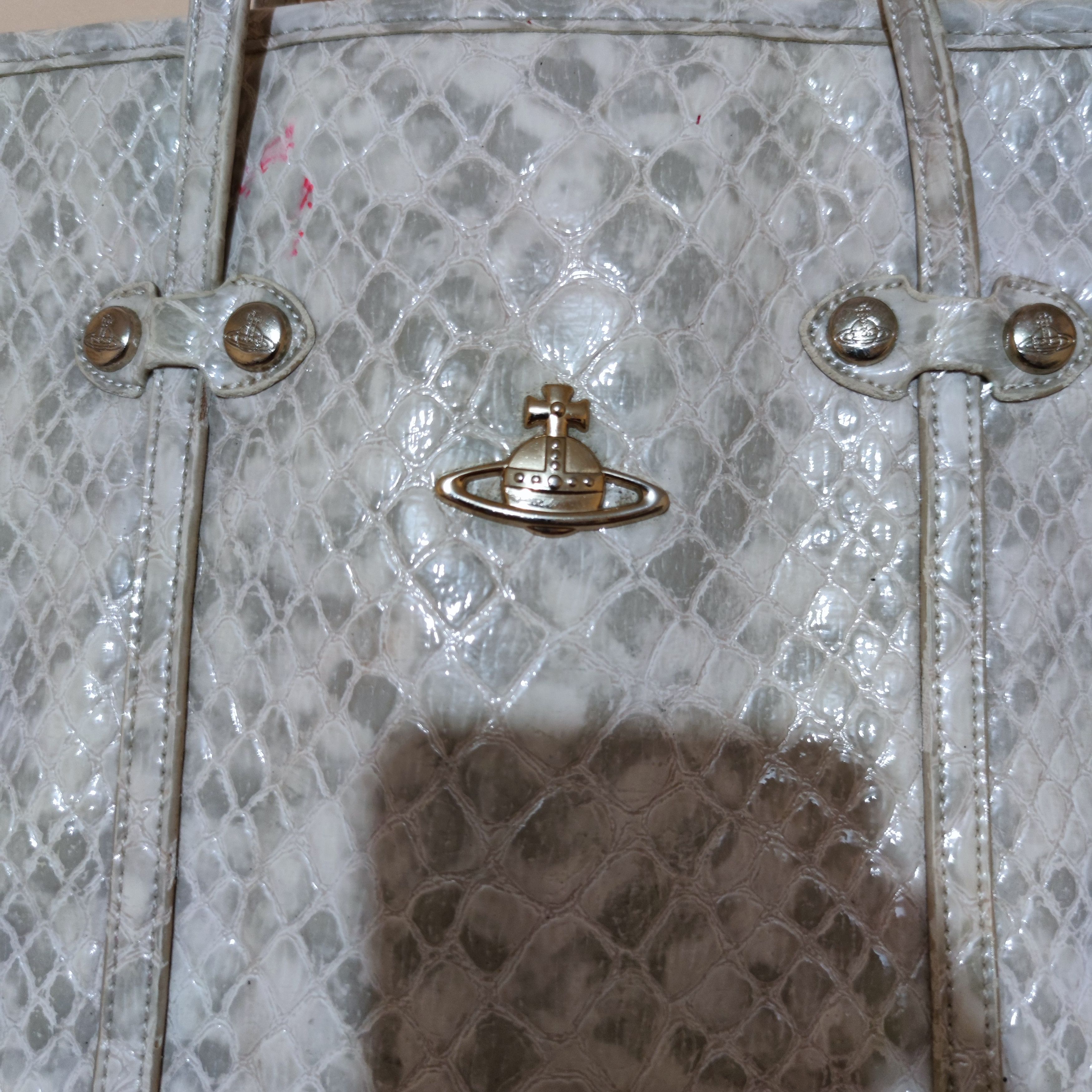 Vivienne Westwood Viviene Westwood Snake Leather Handbag Size ONE SIZE - 11 Thumbnail
