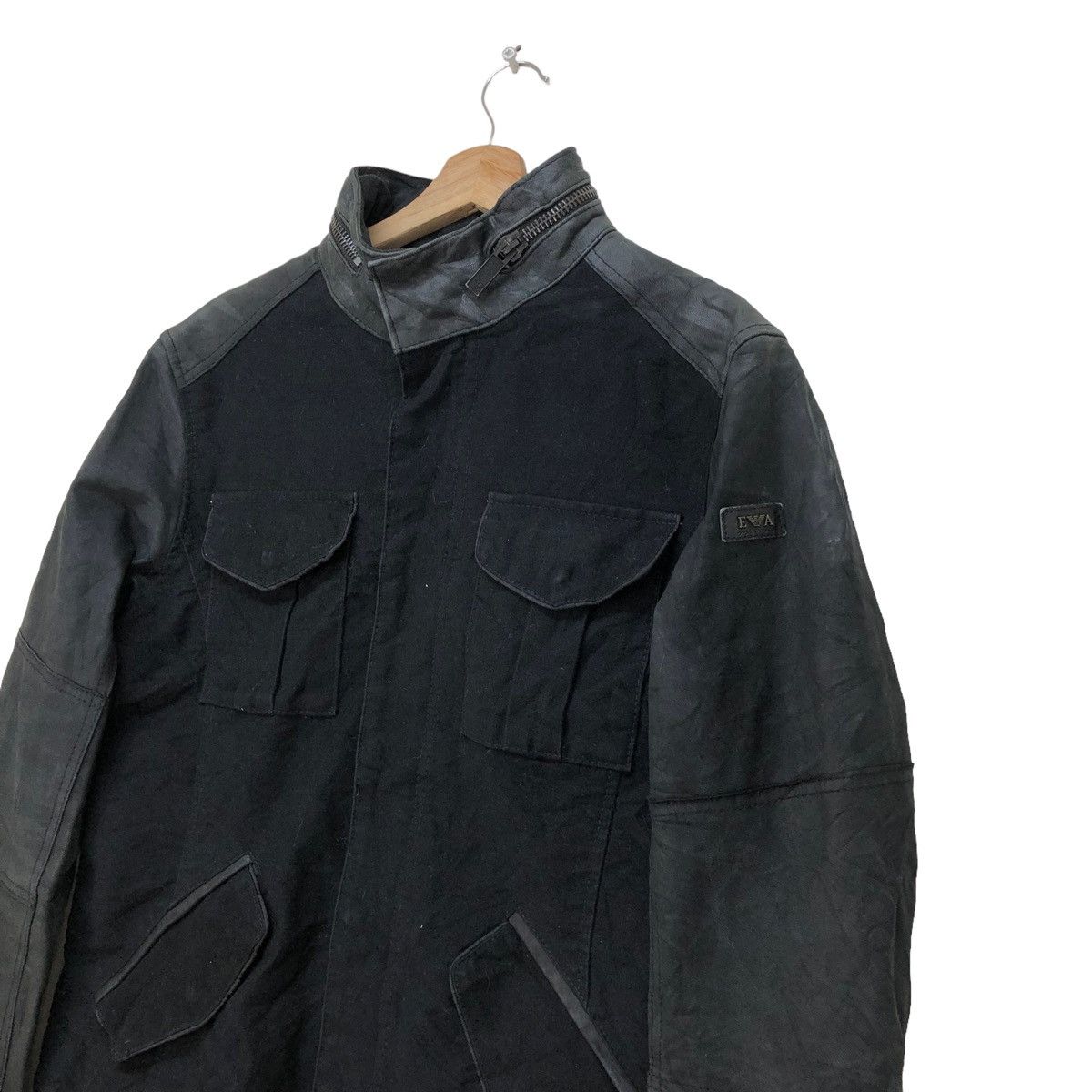 Emporio Armani 💥Emporio Armani Leather Jacket Size US M / EU 48-50 / 2 - 3 Thumbnail