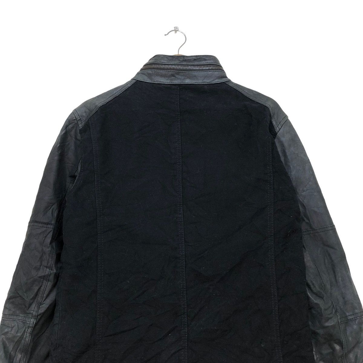 Emporio Armani 💥Emporio Armani Leather Jacket Size US M / EU 48-50 / 2 - 4 Thumbnail