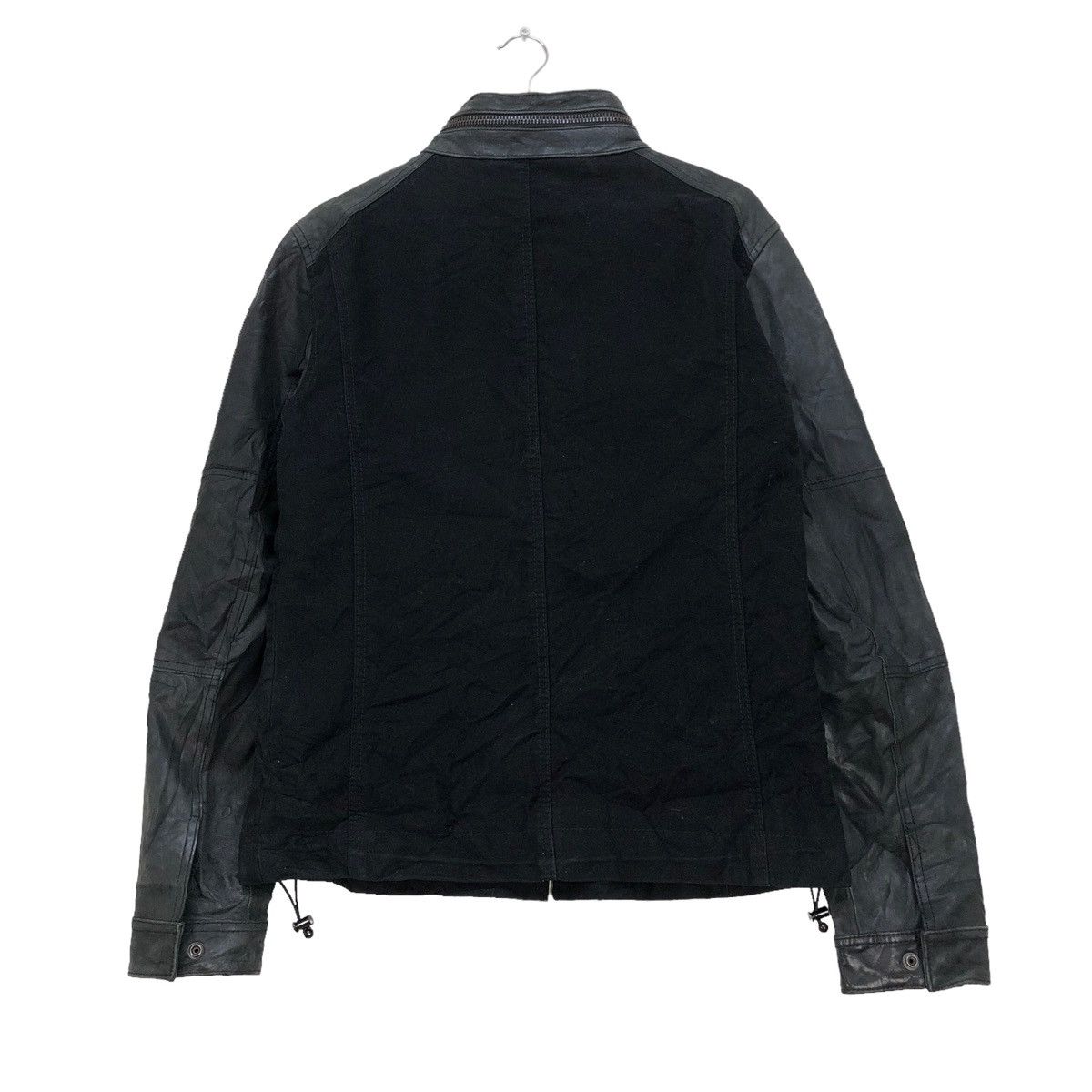 Emporio Armani 💥Emporio Armani Leather Jacket Size US M / EU 48-50 / 2 - 2 Thumbnail