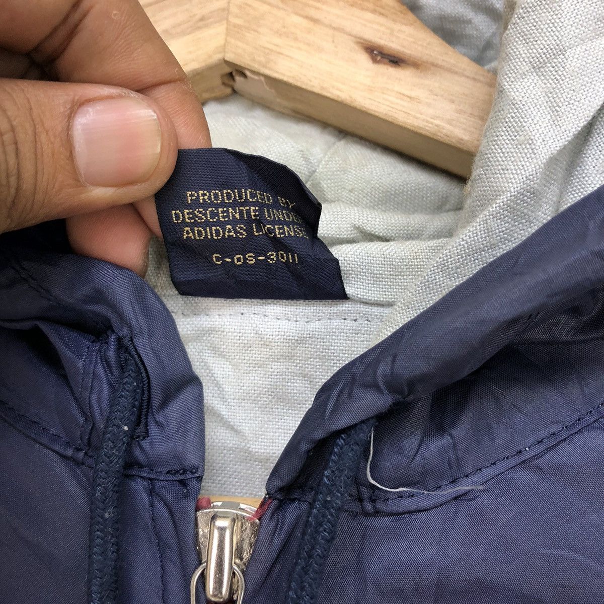 Adidas 📣Vintage Adidas Club 3Stripes Hooded Jacket Size US M / EU 48-50 / 2 - 9 Thumbnail