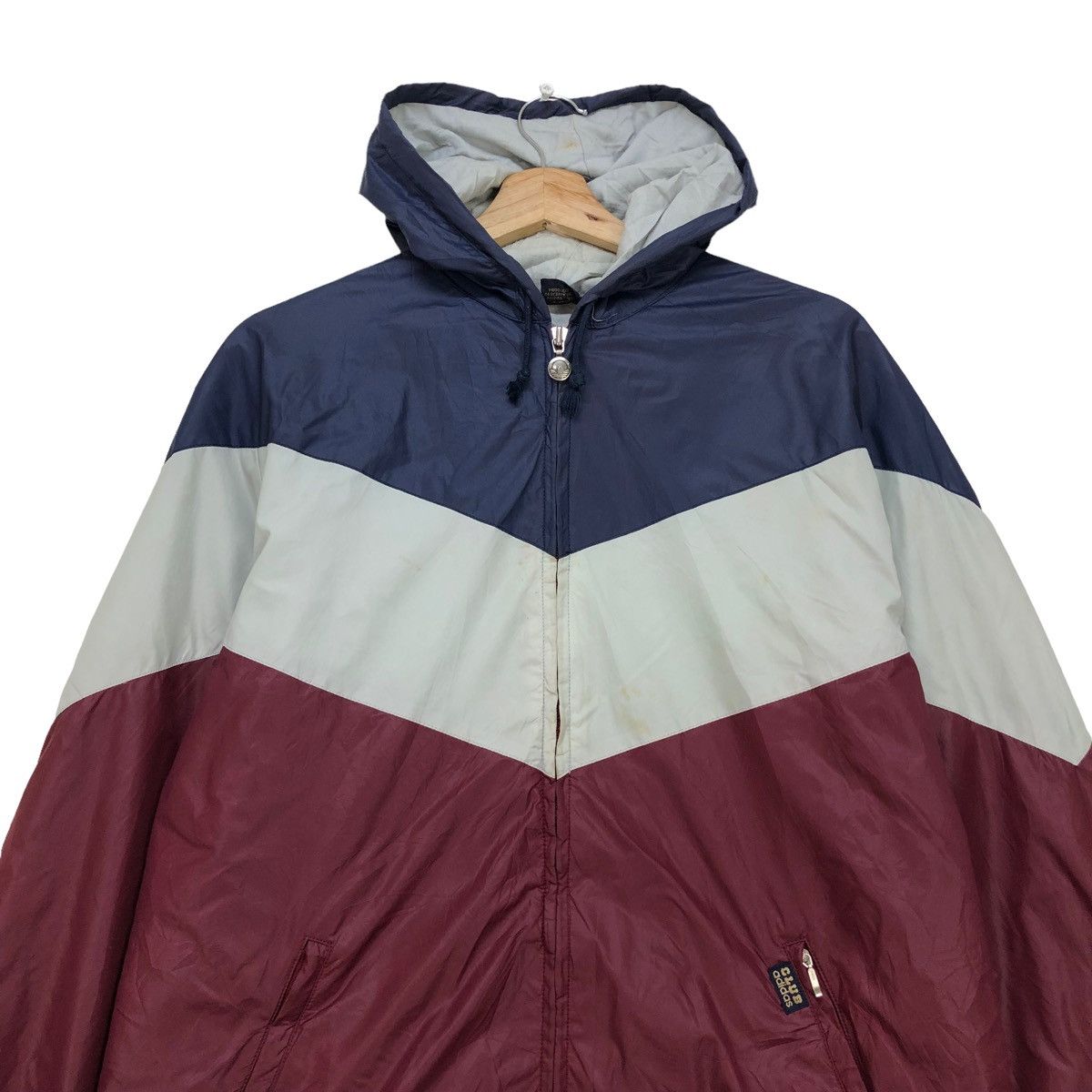 Adidas 📣Vintage Adidas Club 3Stripes Hooded Jacket Size US M / EU 48-50 / 2 - 2 Thumbnail