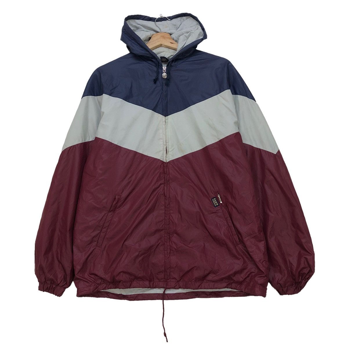 Adidas 📣Vintage Adidas Club 3Stripes Hooded Jacket Size US M / EU 48-50 / 2 - 1 Thumbnail