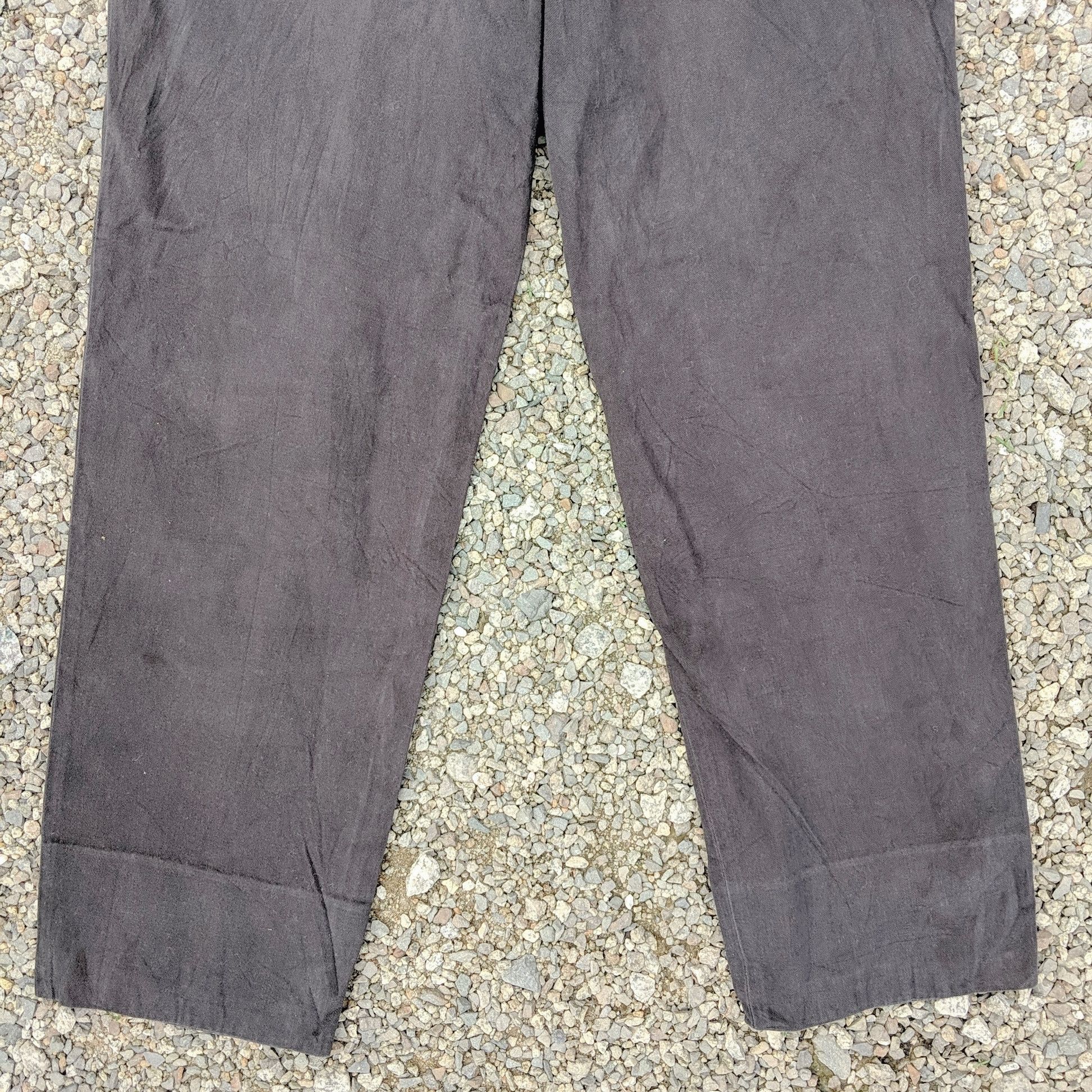 Yohji Yamamoto Vintage Yohji A.A.R Signature Durban Casual Trouser Pants Size US 26 / EU 42 - 5 Thumbnail