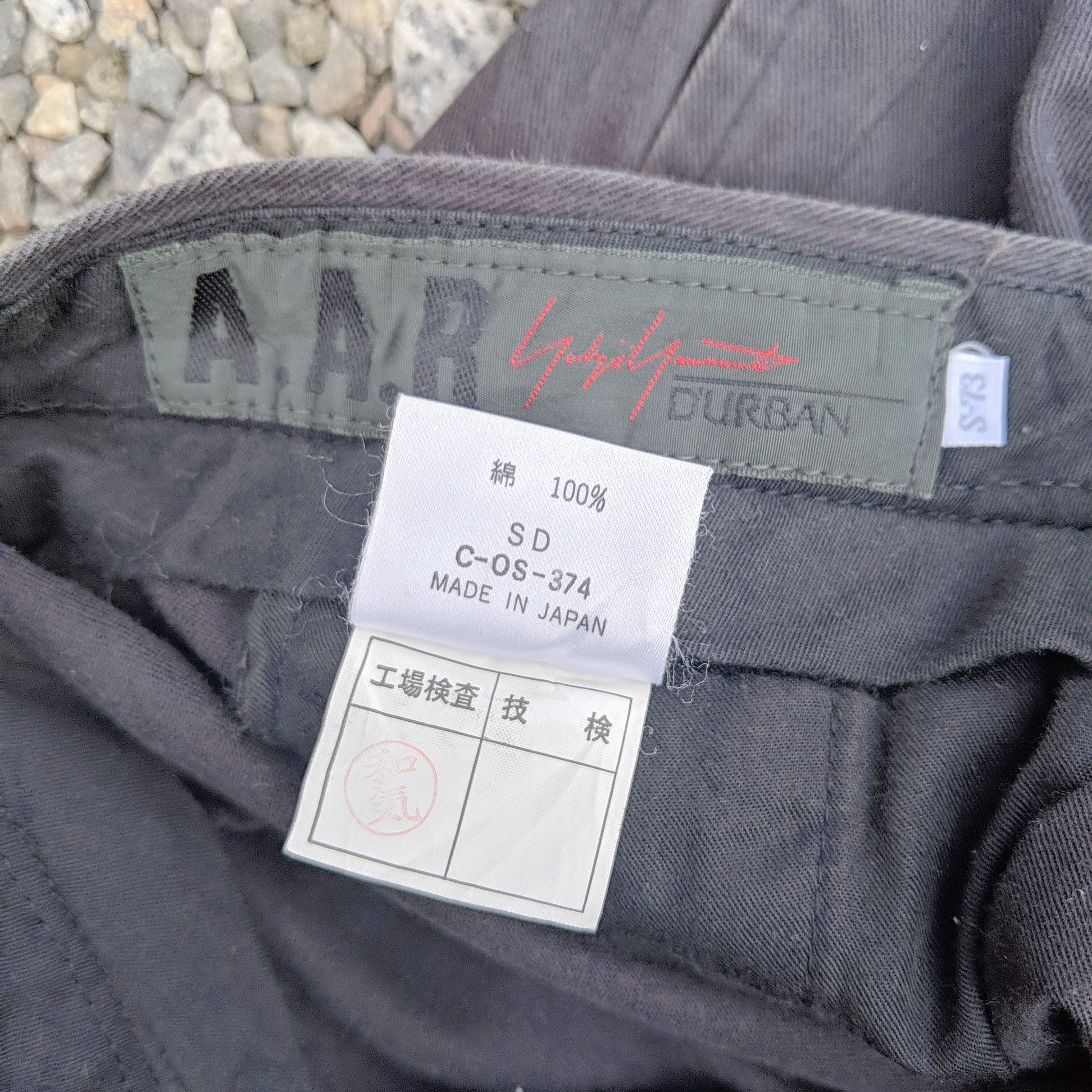 Yohji Yamamoto Vintage Yohji A.A.R Signature Durban Casual Trouser Pants Size US 26 / EU 42 - 7 Thumbnail