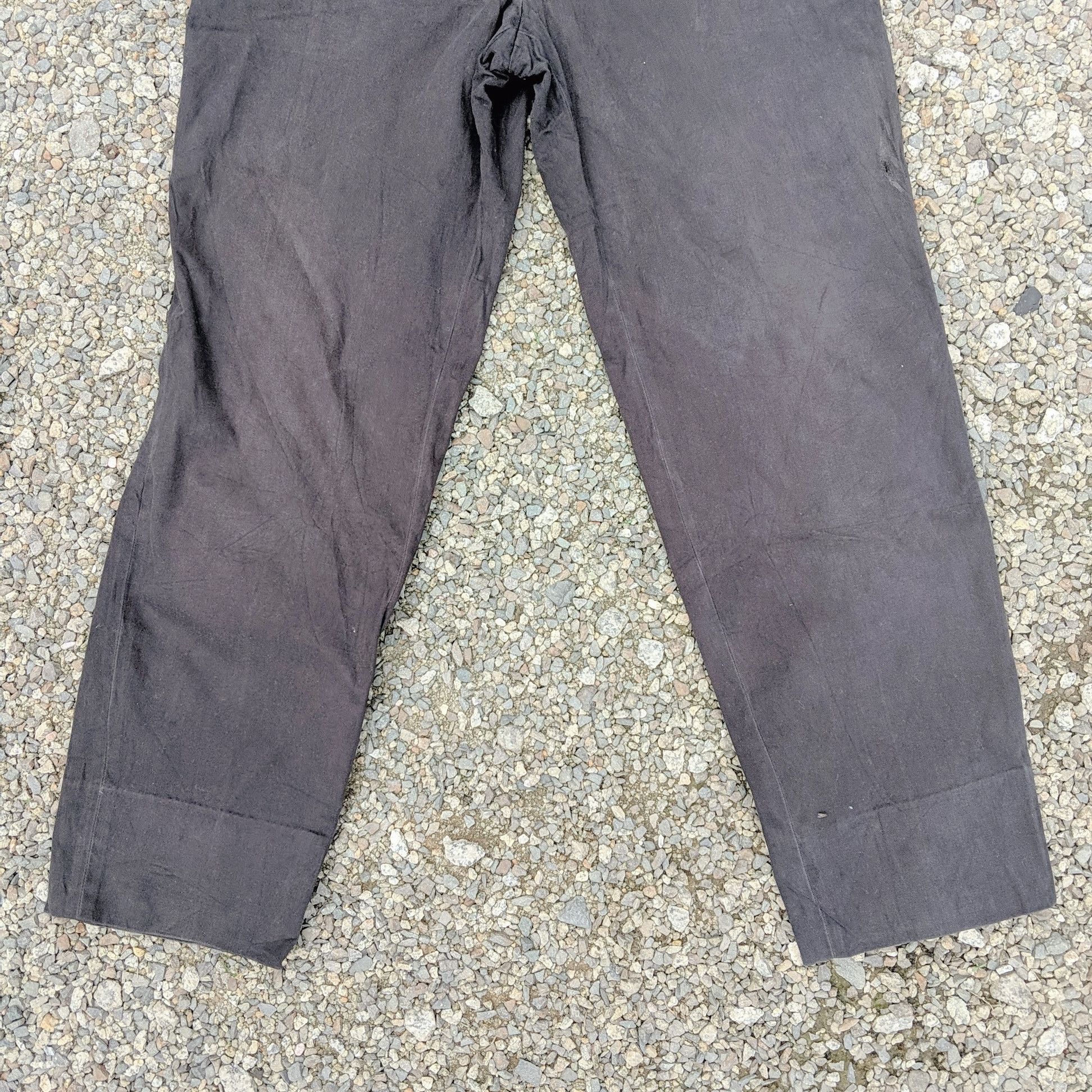 Yohji Yamamoto Vintage Yohji A.A.R Signature Durban Casual Trouser Pants Size US 26 / EU 42 - 11 Thumbnail
