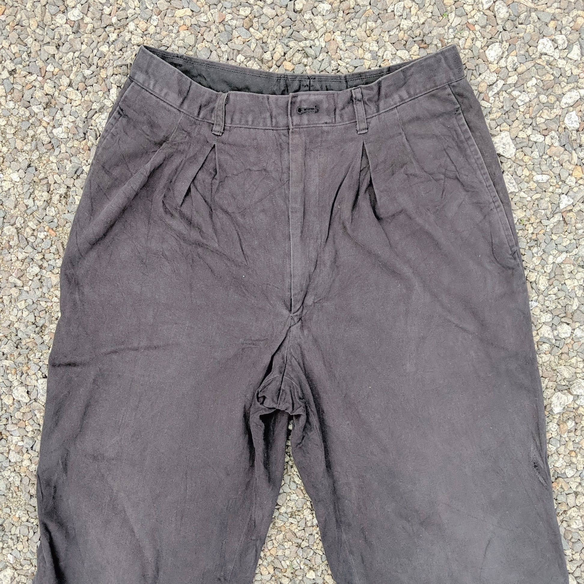 Yohji Yamamoto Vintage Yohji A.A.R Signature Durban Casual Trouser Pants Size US 26 / EU 42 - 12 Thumbnail