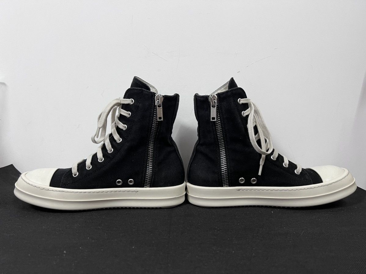 Rick Owens Drkshdw Rick owens drkshdw ramones high top sneakers sz38 Size US 8 / IT 38 - 8 Thumbnail