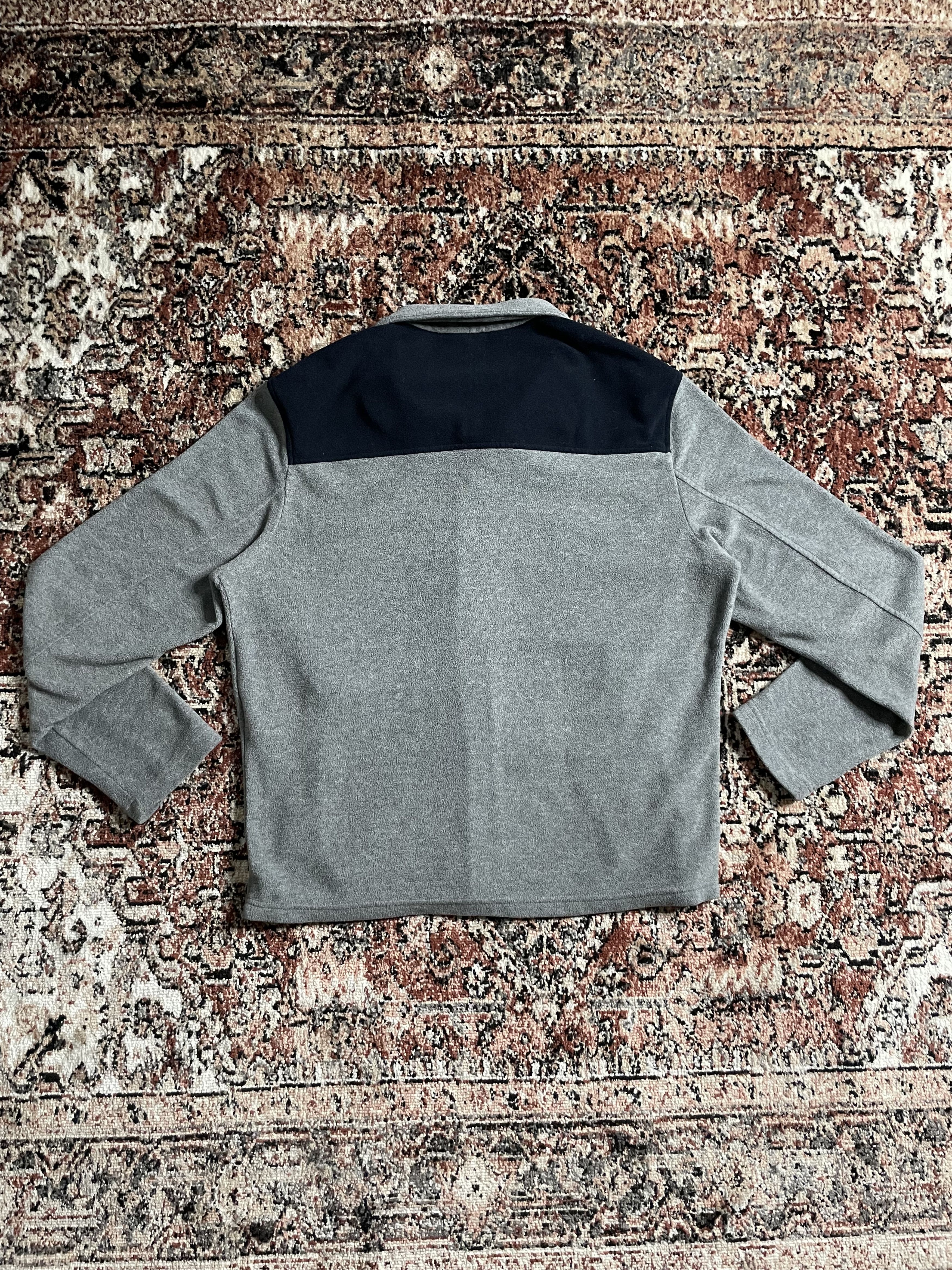 Tommy Hilfiger Tommy Hilfiger - Gray/Navy Fleece Jackets Size US L / EU 52-54 / 3 - 2 Thumbnail