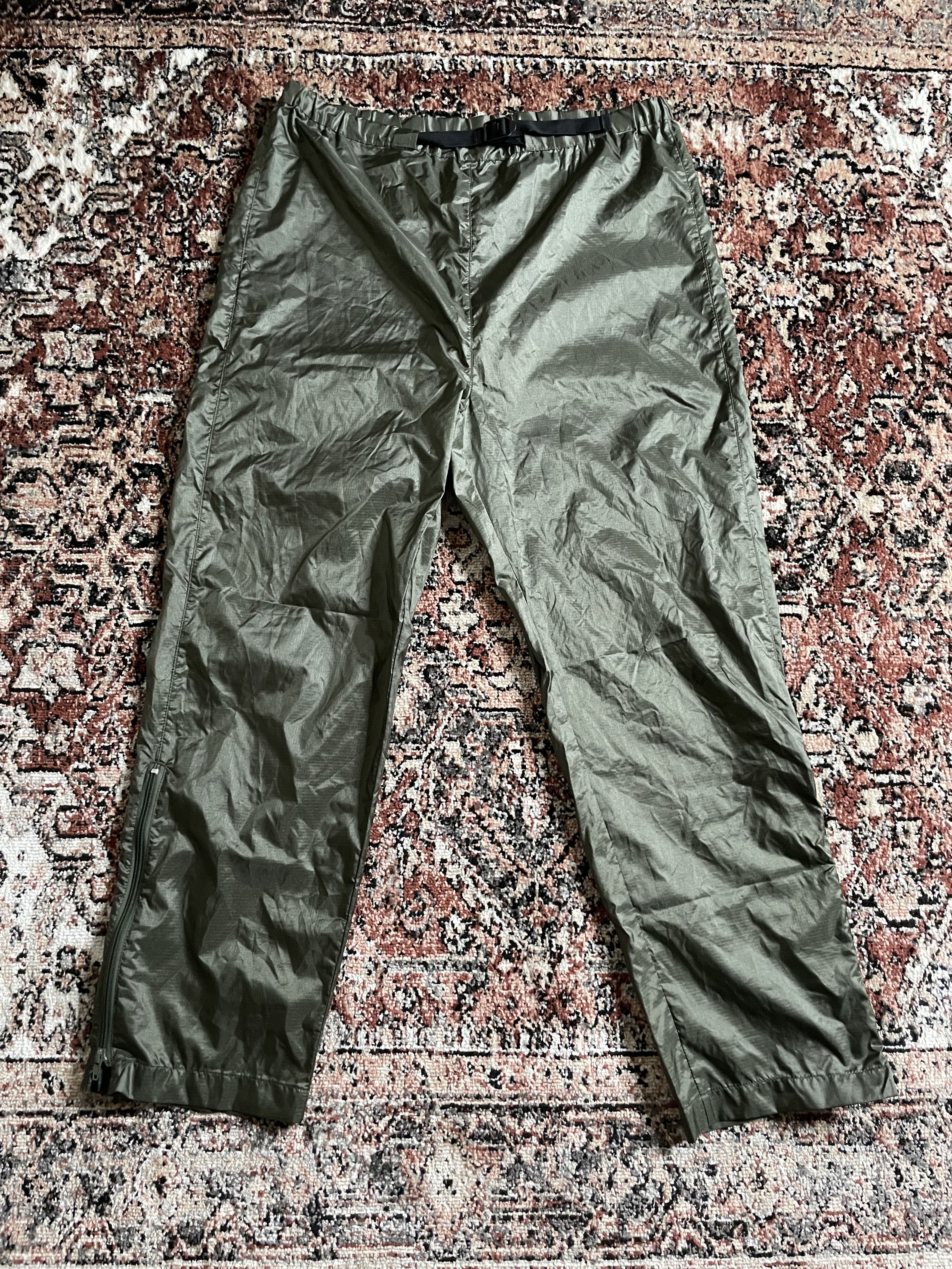 Eddie Bauer Eddie Bauer - Military green windbreaker(zipper/flare ankle) Size US 28 / EU 44 - 1 Thumbnail