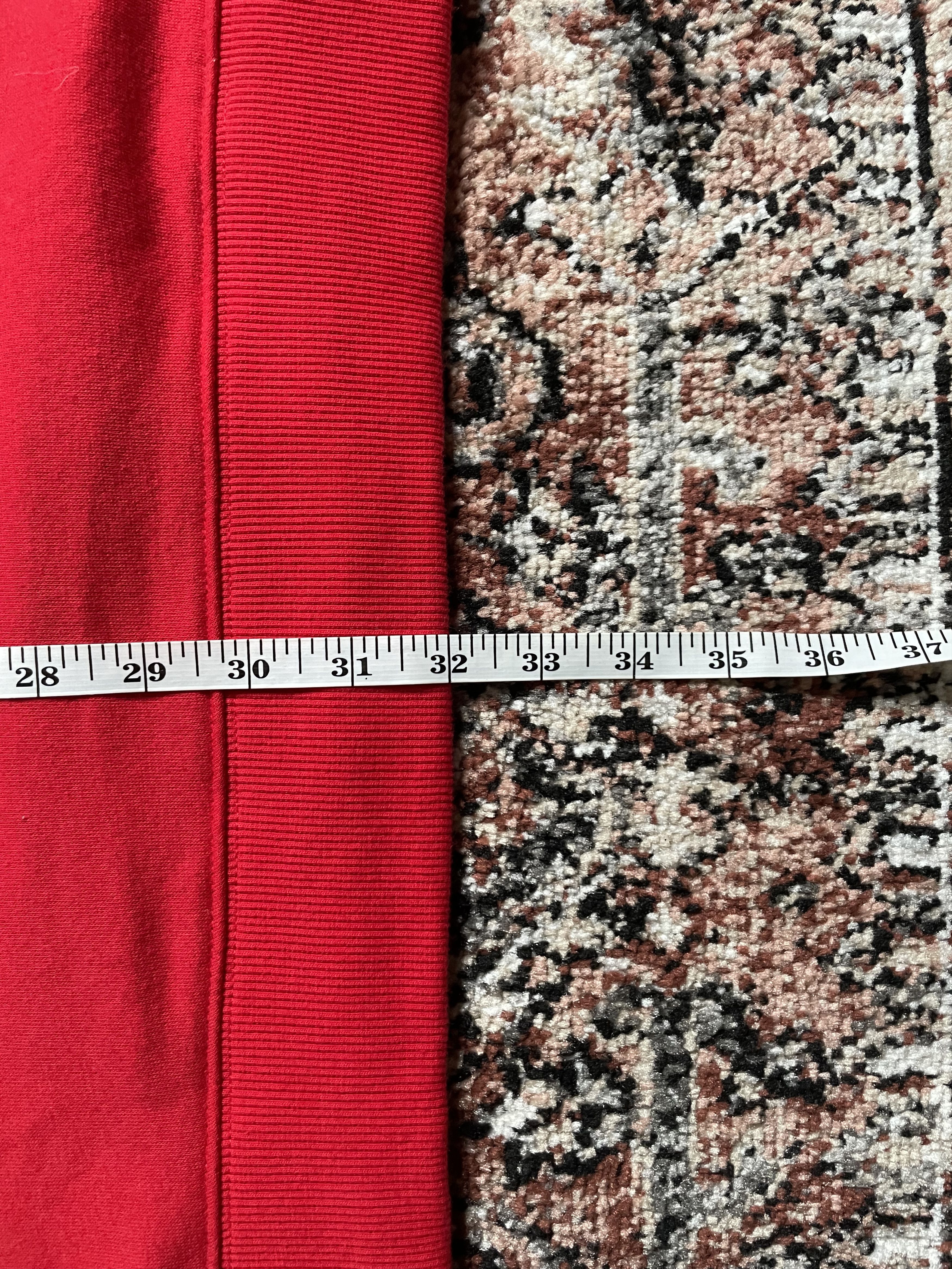 Tommy Hilfiger Tommy Hilfiger - Red w/ white V neck sweater (with pockets) Size US L / EU 52-54 / 3 - 6 Thumbnail