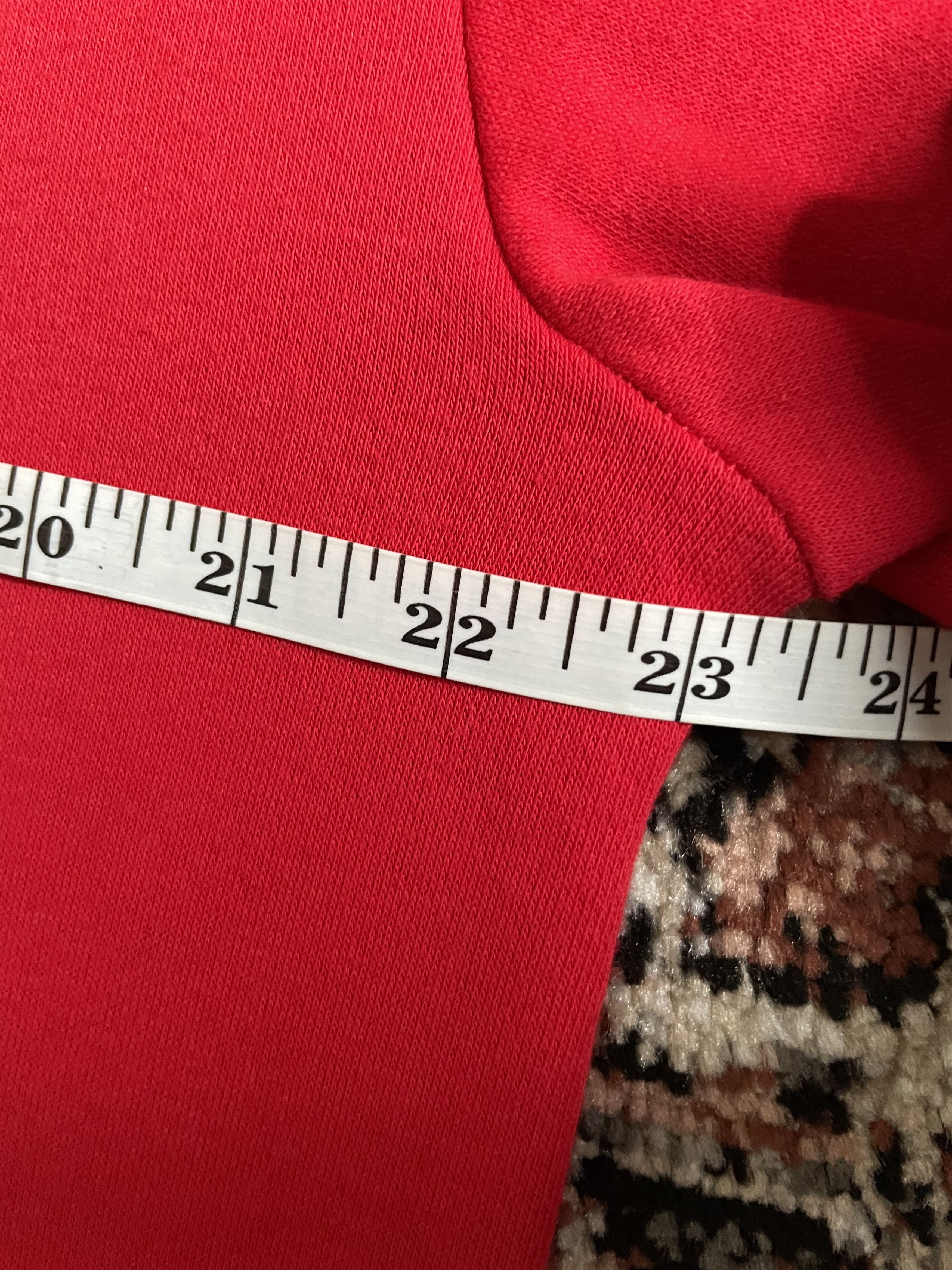 Tommy Hilfiger Tommy Hilfiger - Red w/ white V neck sweater (with pockets) Size US L / EU 52-54 / 3 - 5 Thumbnail