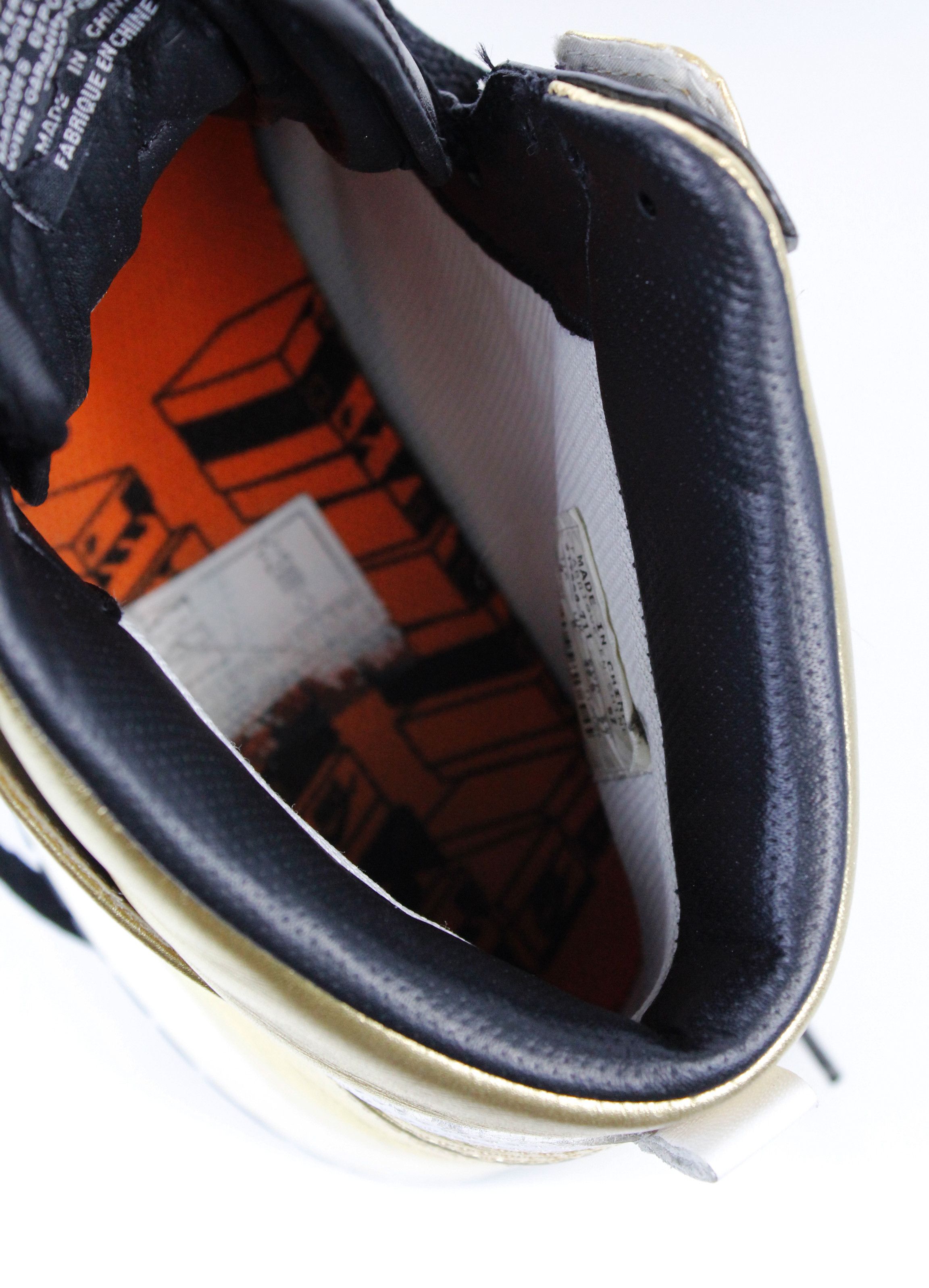 Nike Nike Dunk High Premium Metallic Gold Sneakers Shoes US9 Size US 9 / EU 42 - 13 Thumbnail