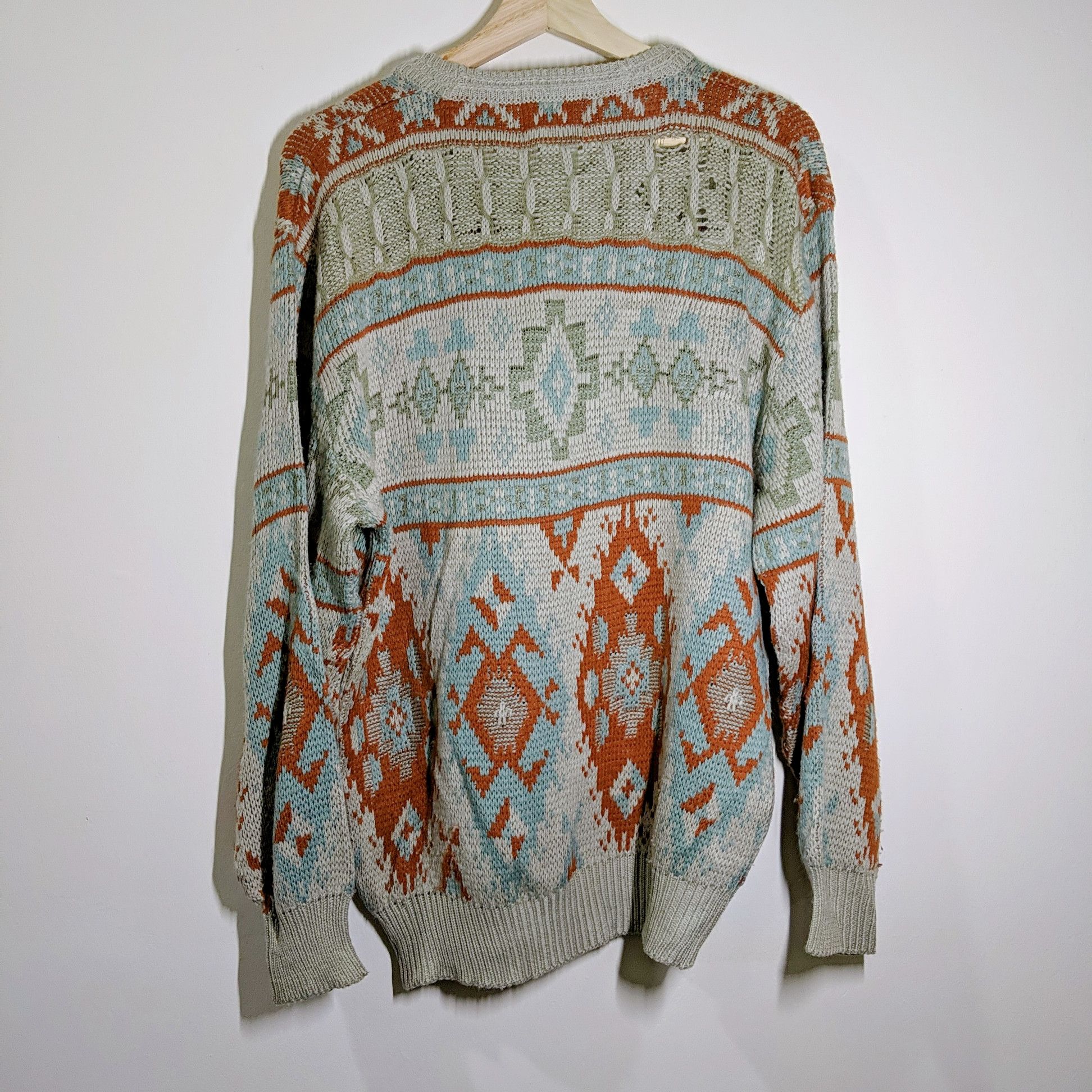 Japanese Brand Vintage Primitif Native Knitwear Sweater Size US L / EU 52-54 / 3 - 6 Thumbnail