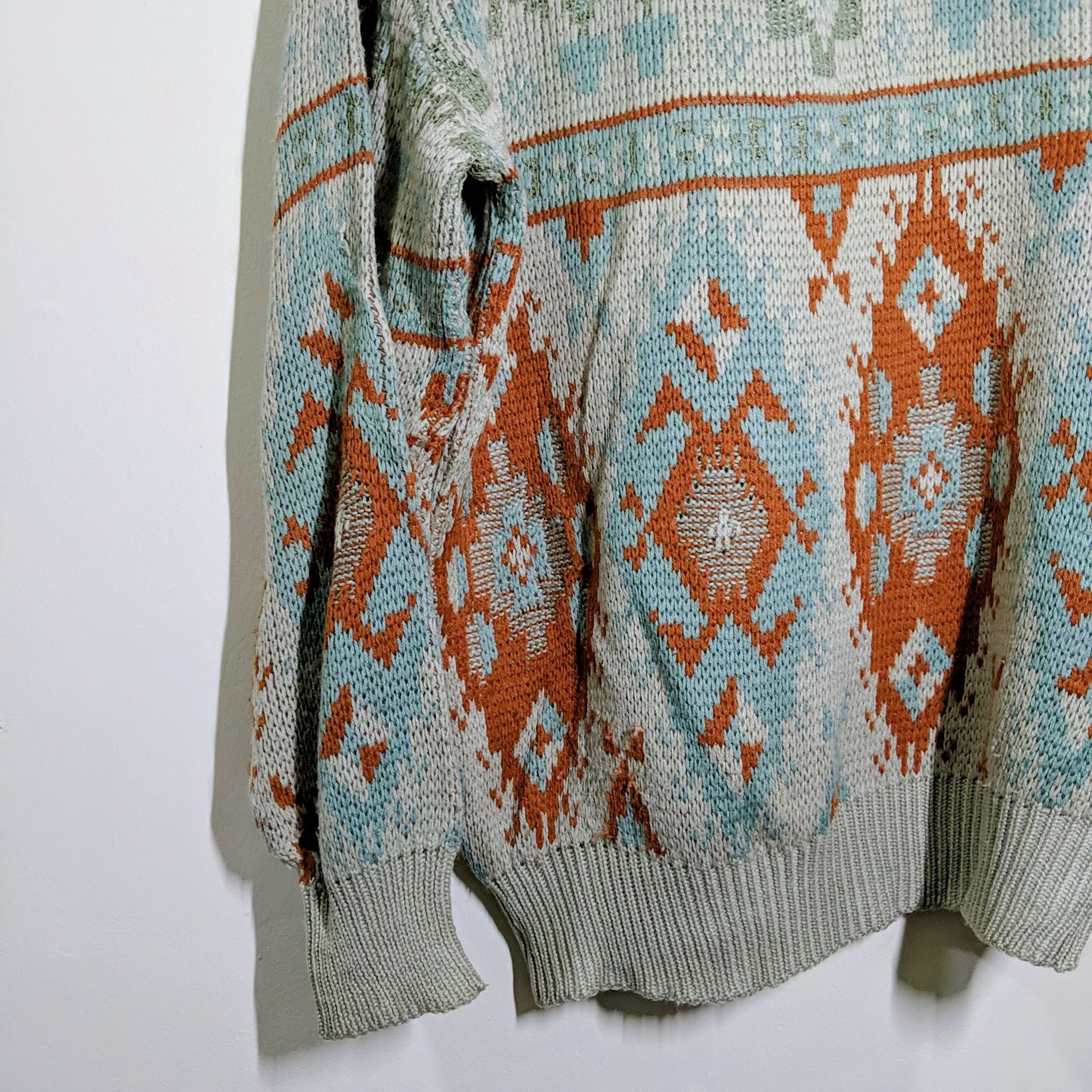 Japanese Brand Vintage Primitif Native Knitwear Sweater Size US L / EU 52-54 / 3 - 9 Thumbnail