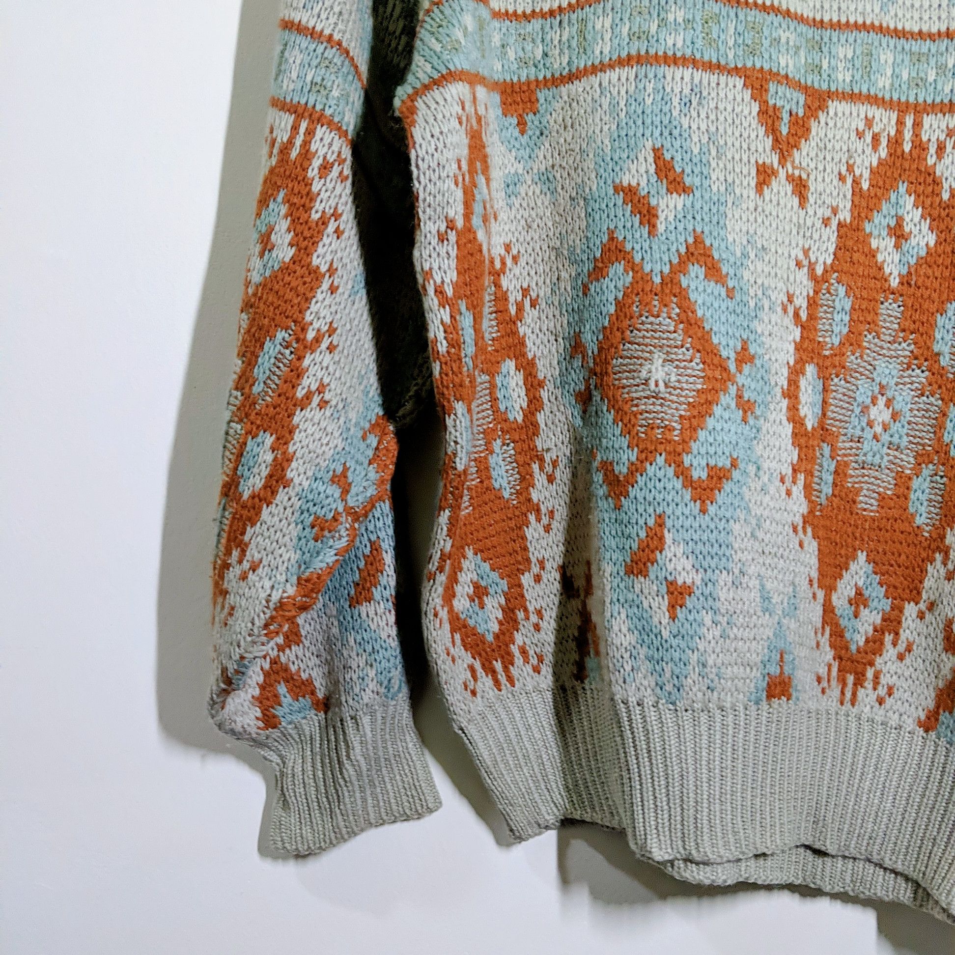 Japanese Brand Vintage Primitif Native Knitwear Sweater Size US L / EU 52-54 / 3 - 3 Thumbnail