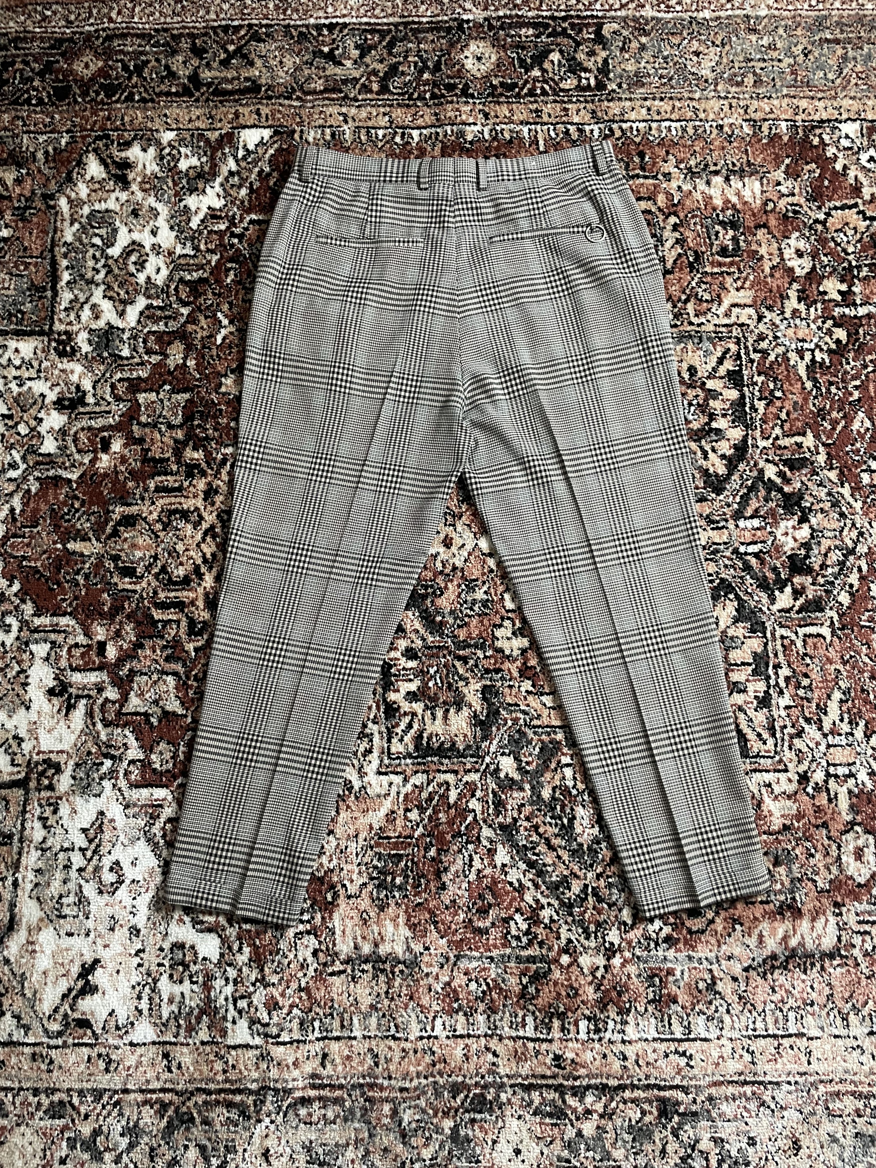 Zara Zara - Tan/Black/White trousers Size US 31 - 2 Thumbnail
