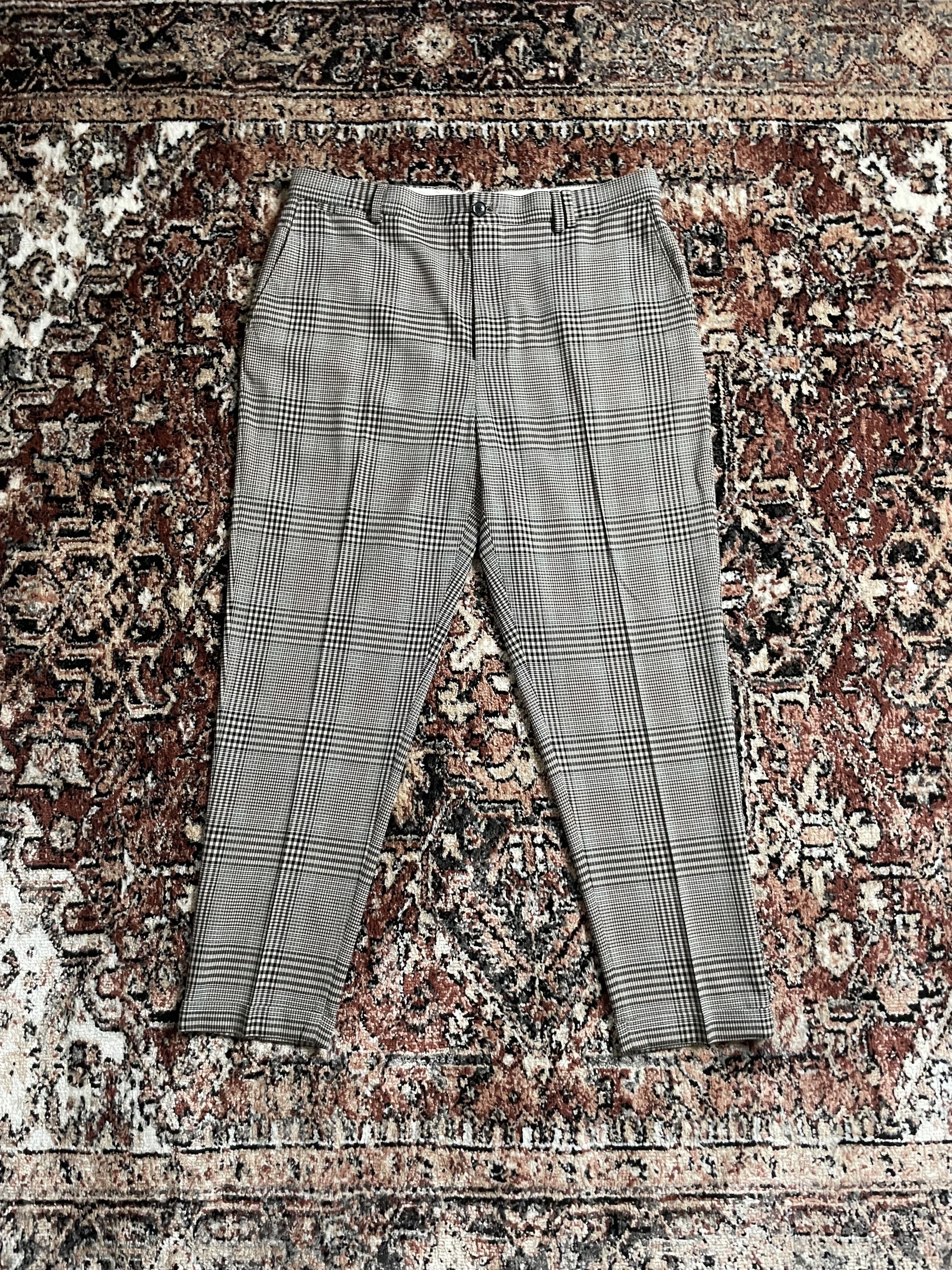 Zara Zara - Tan/Black/White trousers Size US 31 - 1 Thumbnail