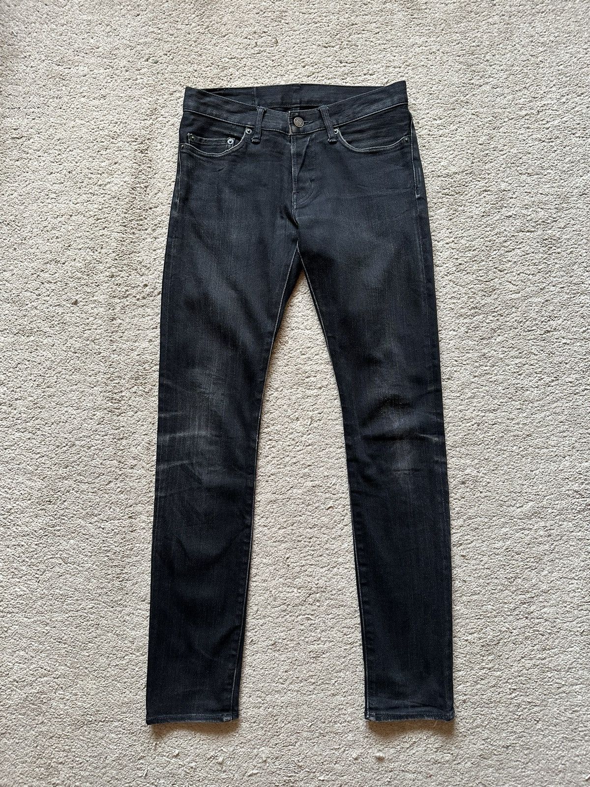 2000s Hysteric Glamour Search and Destroy Black Jeans