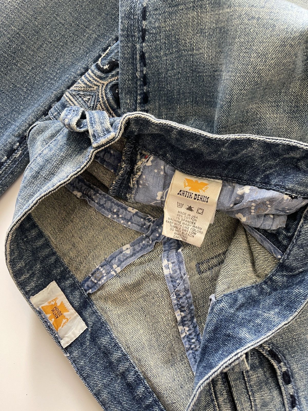Antik Denim Vintage Antik Denim Flare Jeans Size US 31 - 12 Thumbnail
