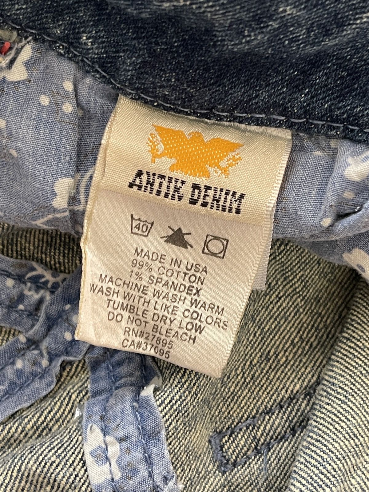 Antik Denim Vintage Antik Denim Flare Jeans Size US 31 - 11 Thumbnail