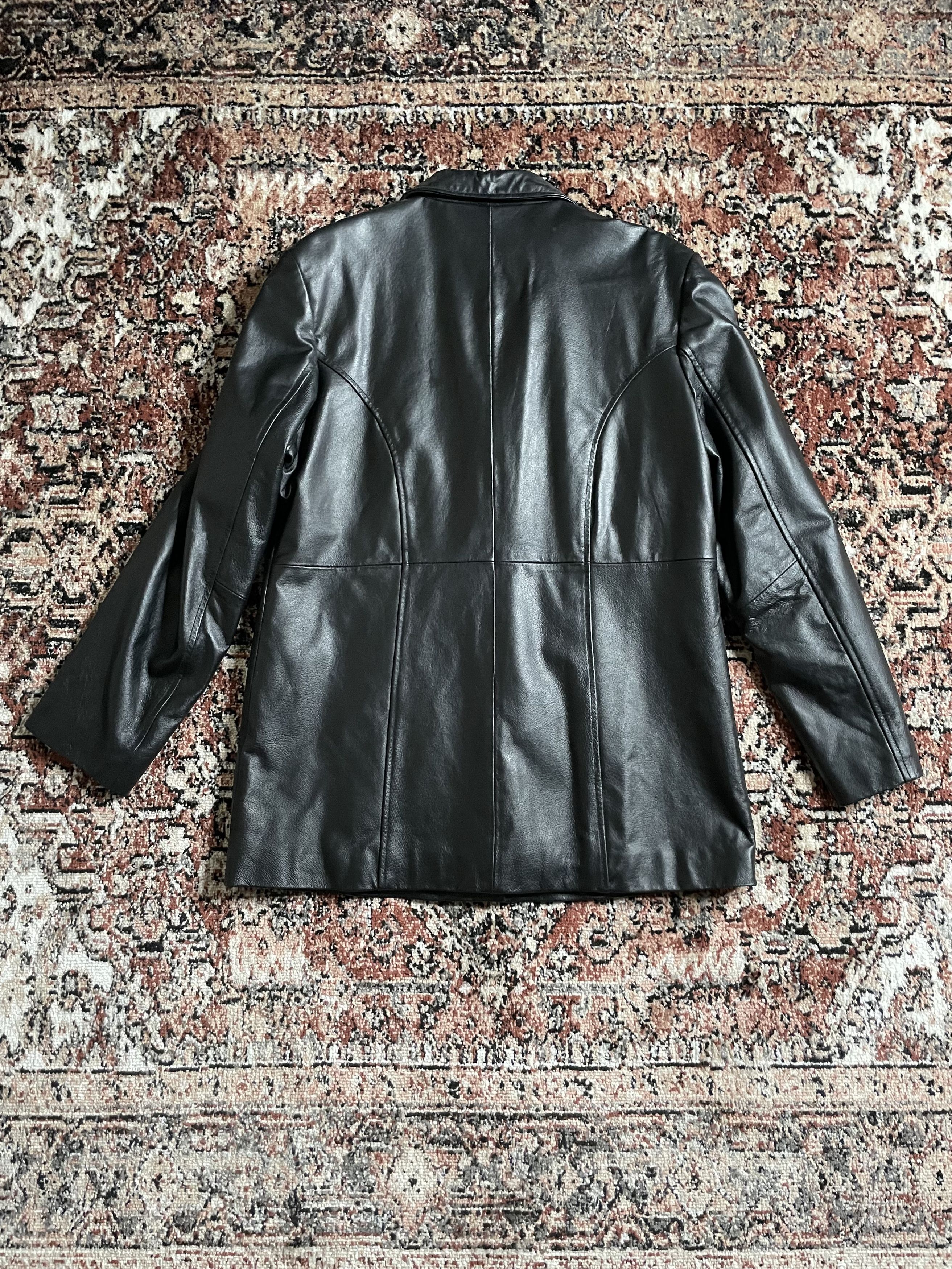 Vintage Vintage - Leather Jackets Size US XL / EU 56 / 4 - 2 Thumbnail