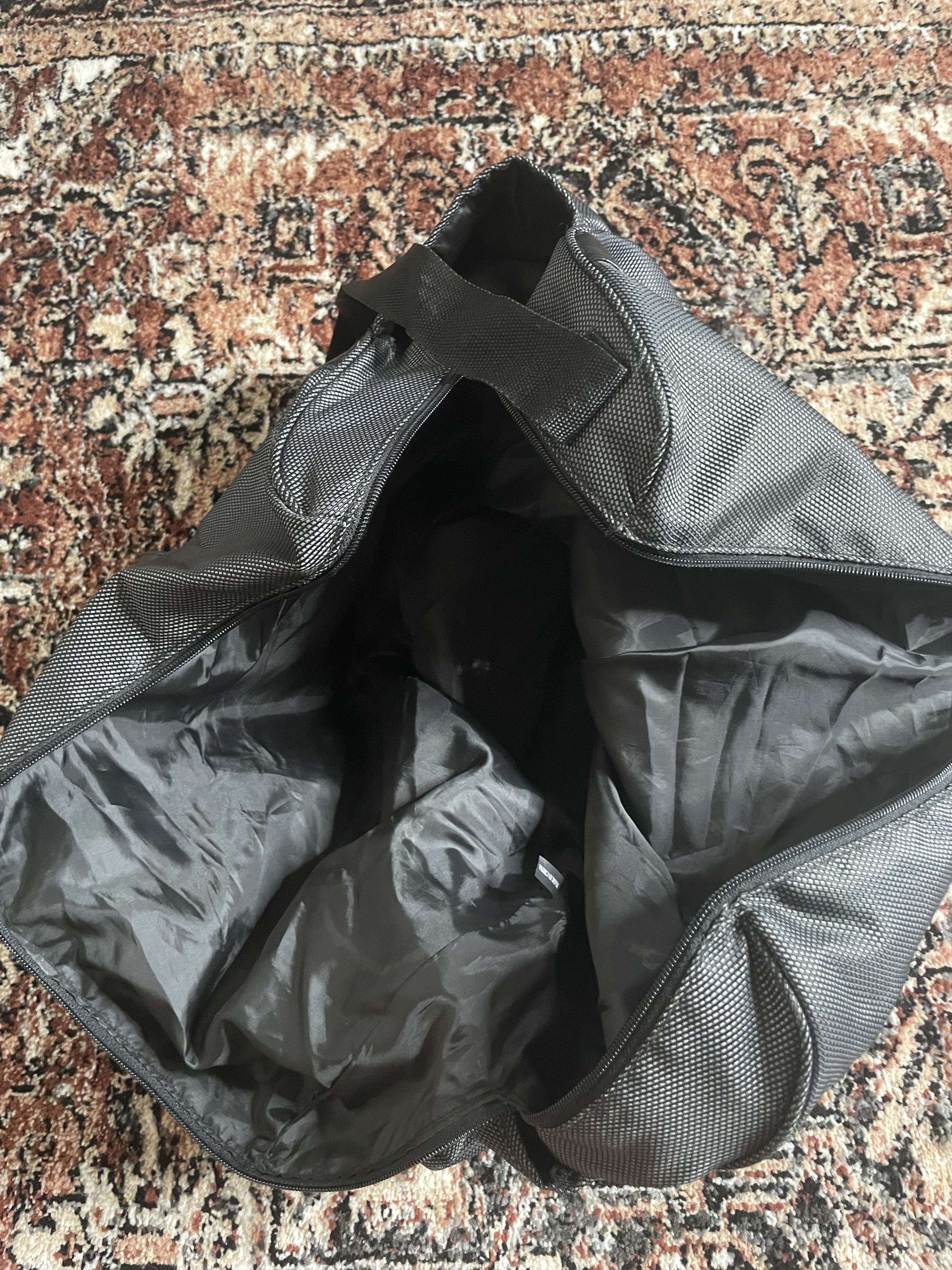 Giorgio Armani Giorgio Armani - Black and Gray Duffle Bag Size ONE SIZE - 3 Thumbnail