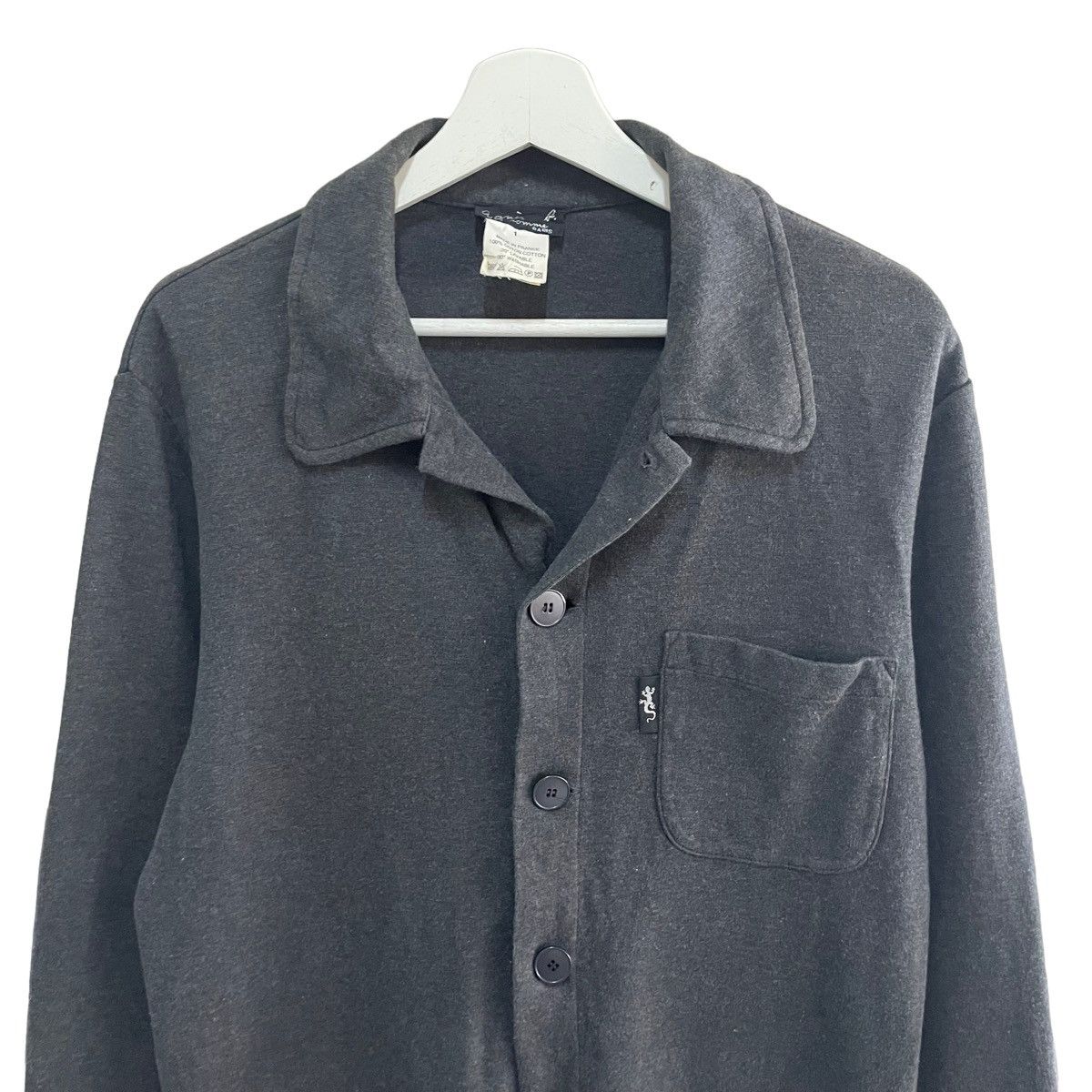 Designer × agnes b. 💥 90s AGNES B BUTTON LIGHT CHORE JACKET Size US M / EU 48-50 / 2 - 5 Thumbnail
