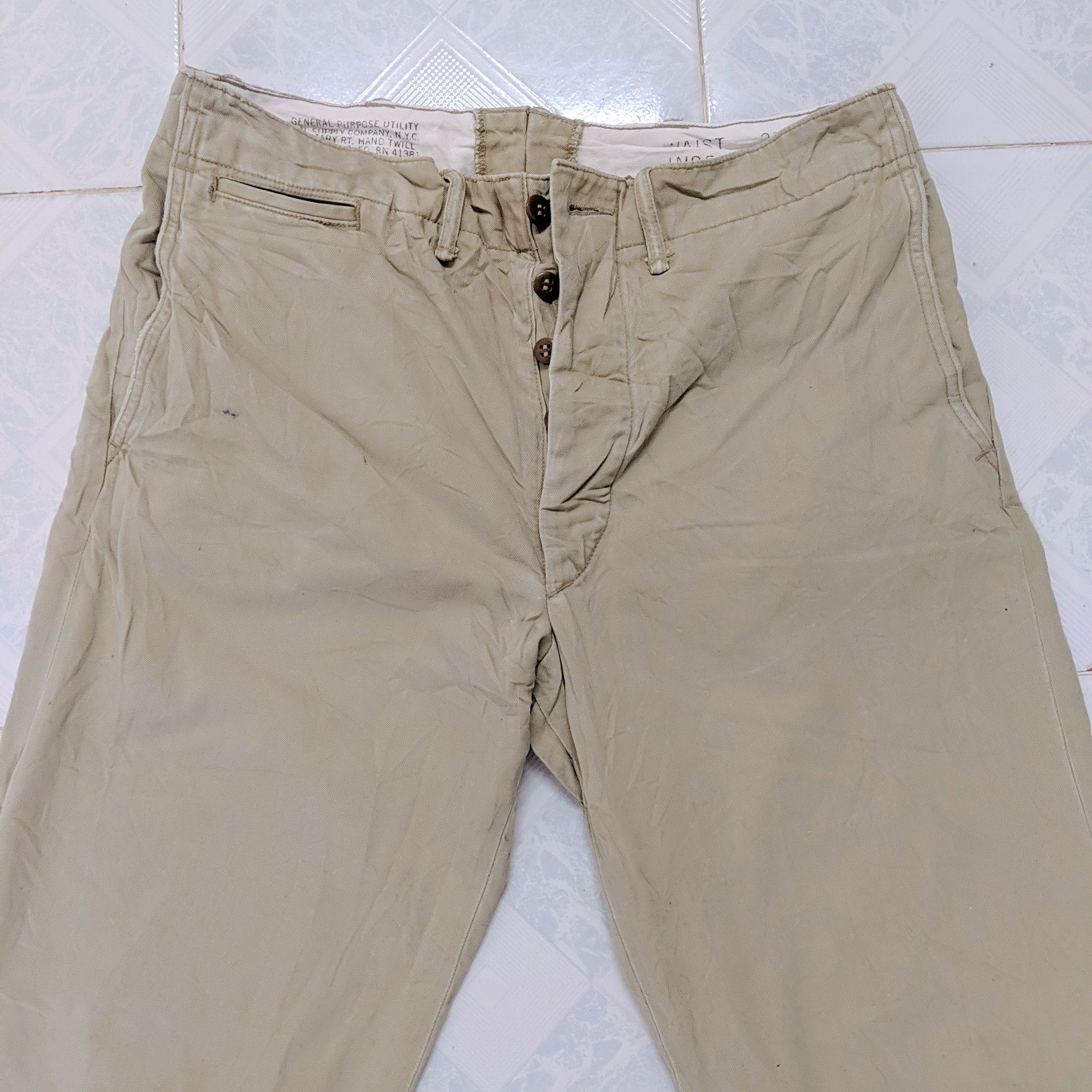 Ralph Lauren Vintage Ralph Lauren Five Pocket Trousers Chinos Pants Size US 34 / EU 50 - 3 Thumbnail