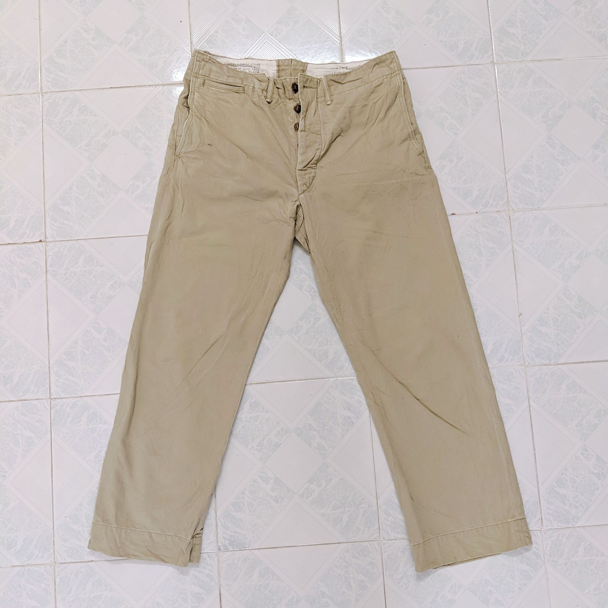Ralph Lauren Vintage Ralph Lauren Five Pocket Trousers Chinos Pants Size US 34 / EU 50 - 1 Thumbnail