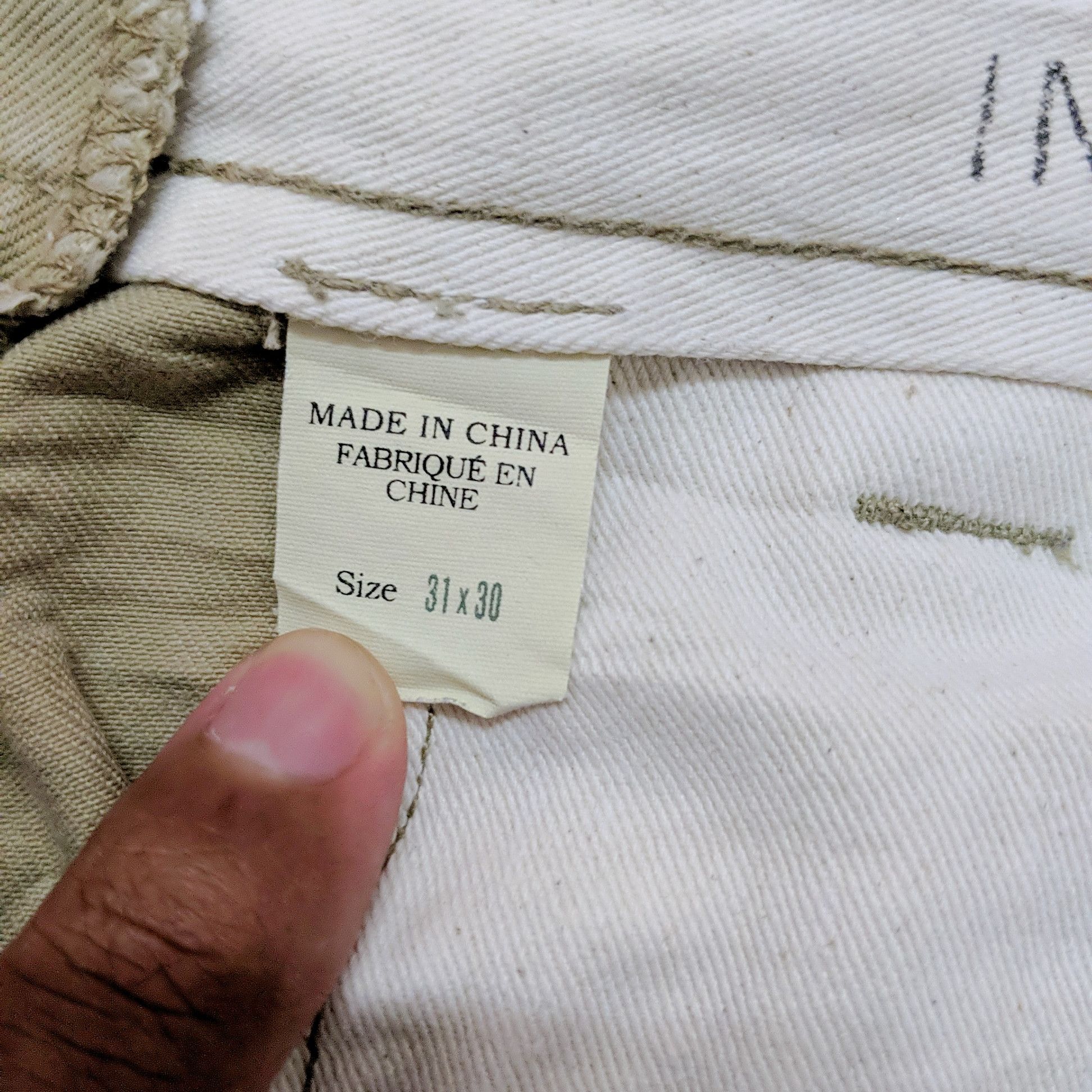 Ralph Lauren Vintage Ralph Lauren Five Pocket Trousers Chinos Pants Size US 34 / EU 50 - 6 Thumbnail
