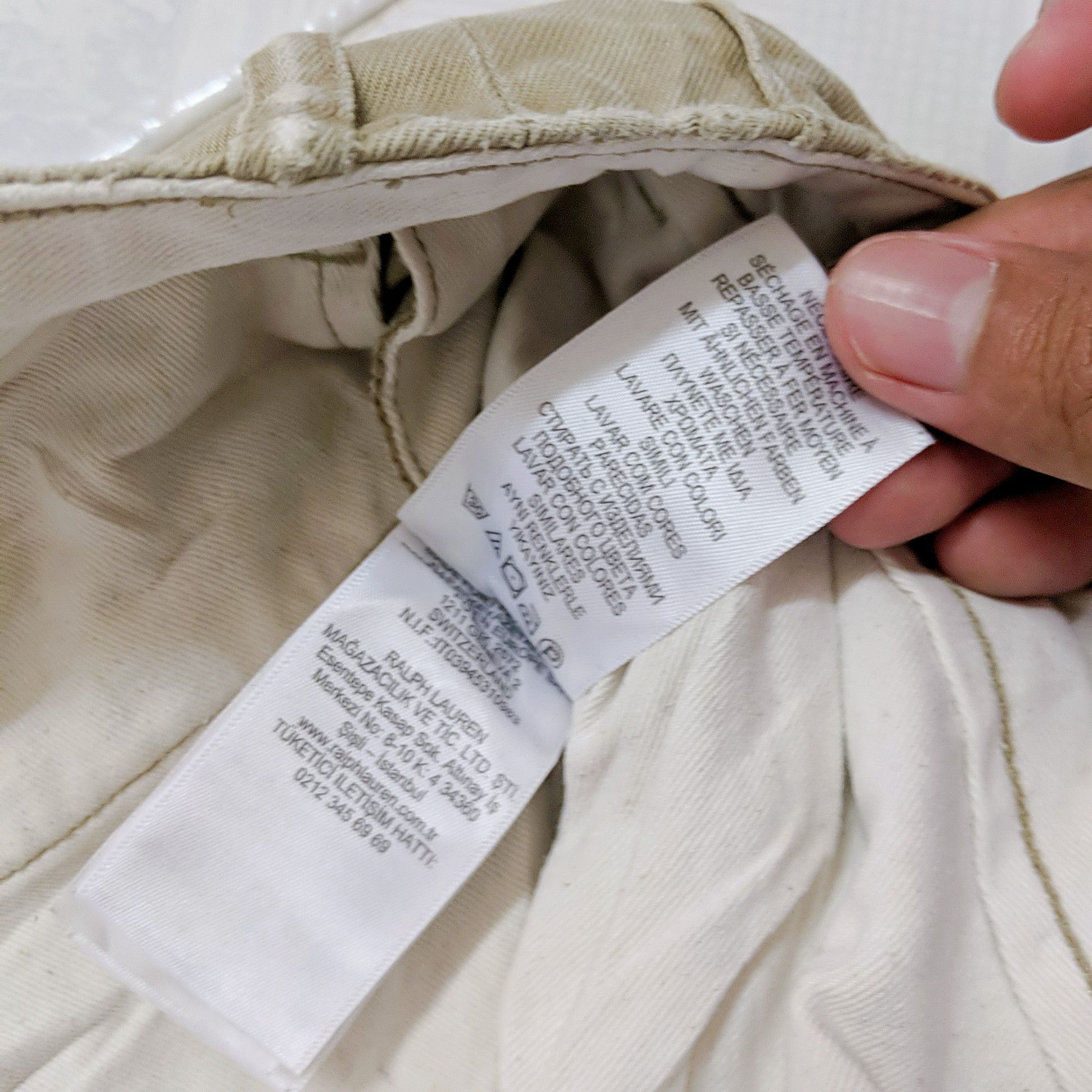 Ralph Lauren Vintage Ralph Lauren Five Pocket Trousers Chinos Pants Size US 34 / EU 50 - 8 Thumbnail