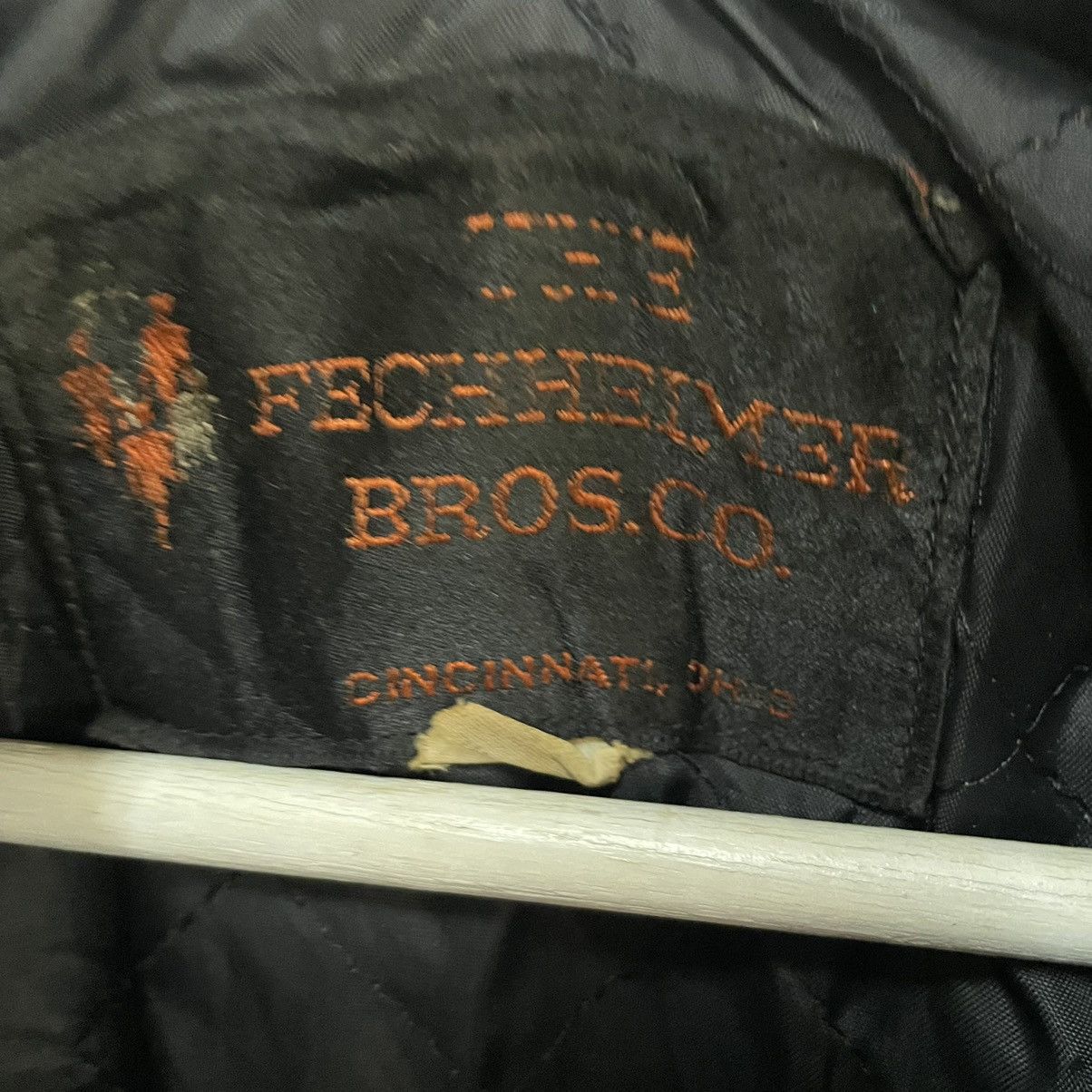 Flight Club × Vintage 💥 80s THE FECHHEIMER BROTHER A2 FLIGHT JACKET Size US M / EU 48-50 / 2 - 8 Thumbnail