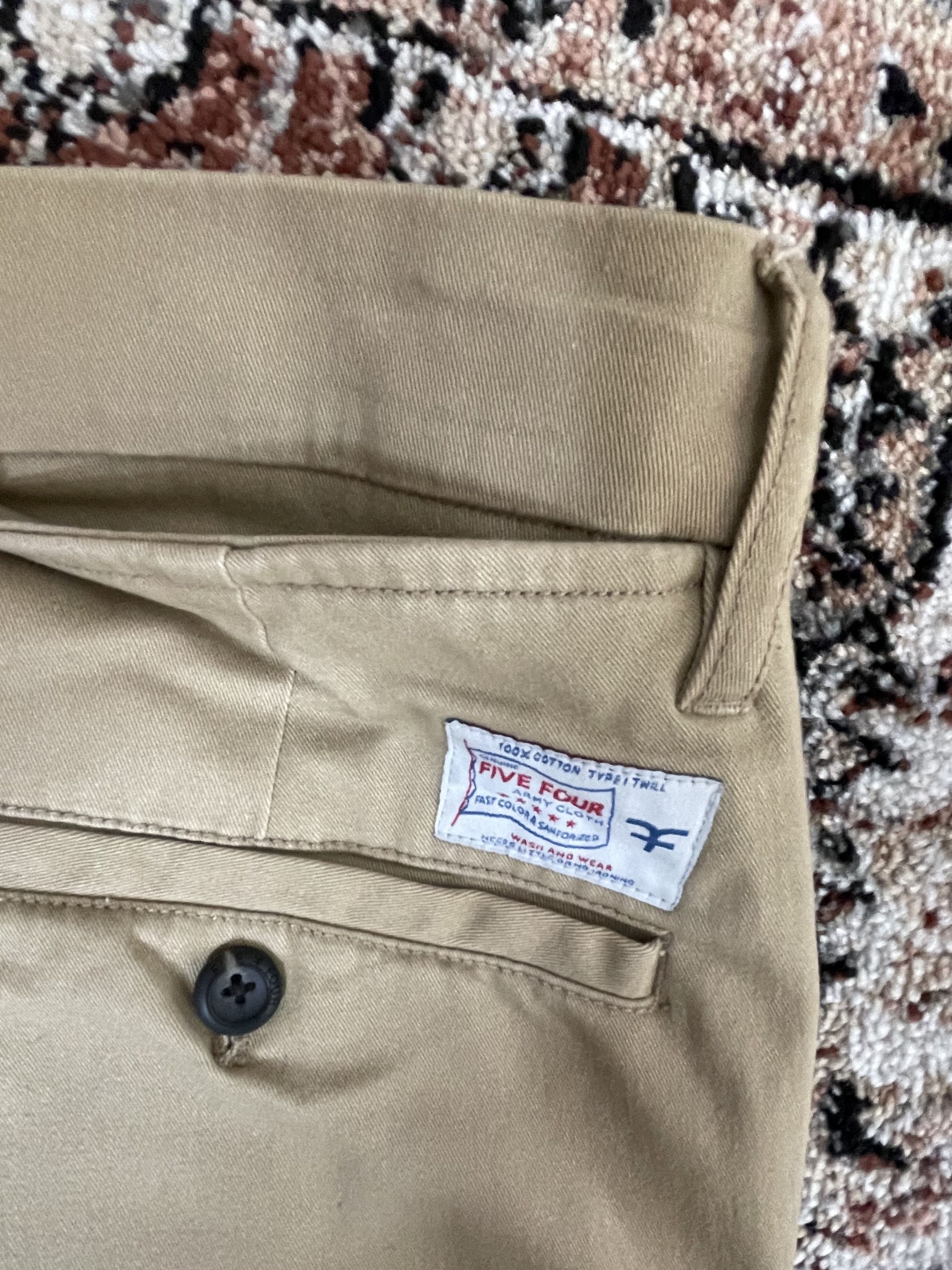 Five Four Five Four - Khaki trouser Size US 32 / EU 48 - 4 Thumbnail