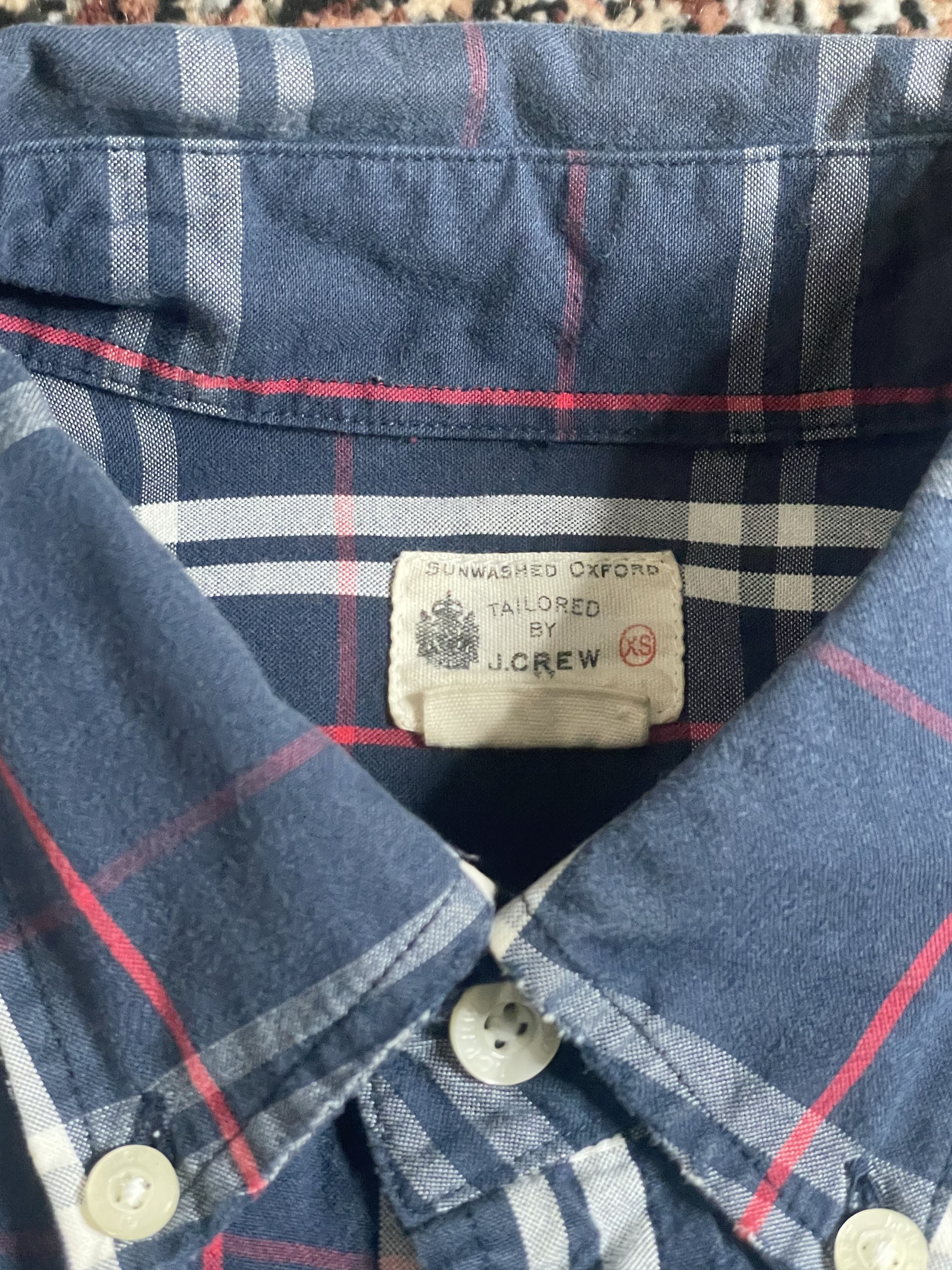 J.Crew J. Crew - Navy with red and white stripes/checkered Size US XS / EU 42 / 0 - 3 Thumbnail