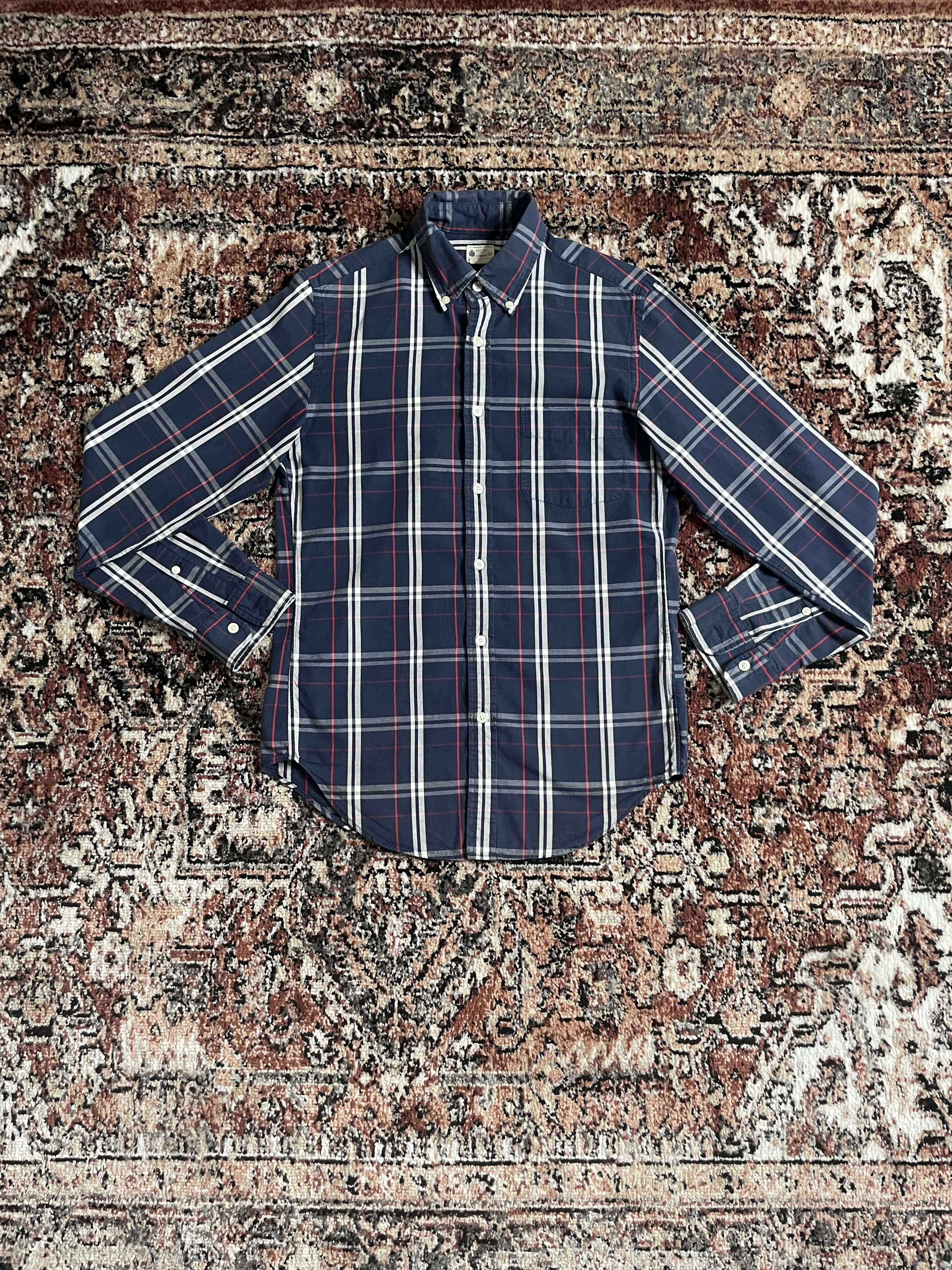 J.Crew J. Crew - Navy with red and white stripes/checkered Size US XS / EU 42 / 0 - 1 Thumbnail