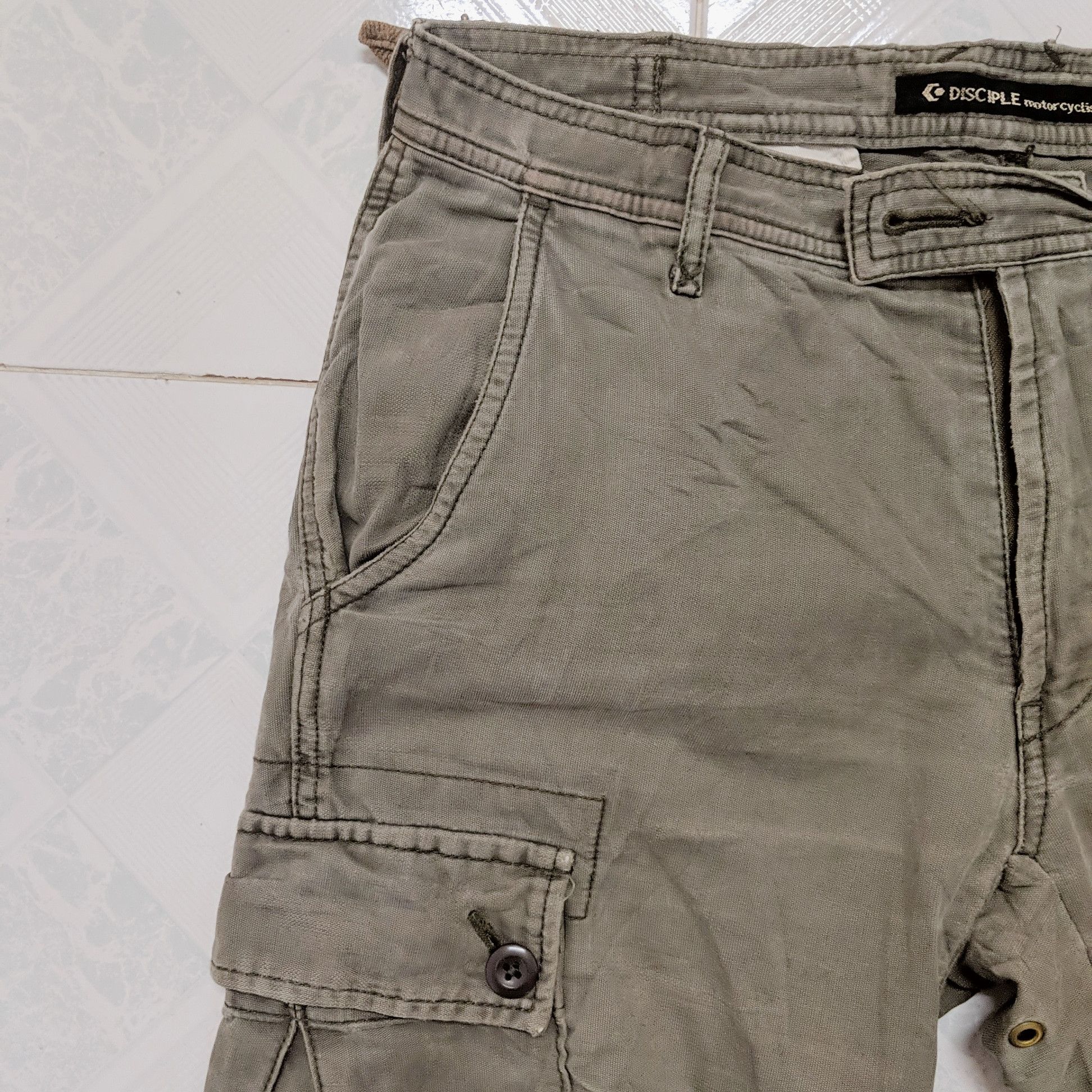 Japanese Brand Vintage Disciple Bondage/Parachute Utility Cargo Pants Size US 30 / EU 46 - 12 Thumbnail