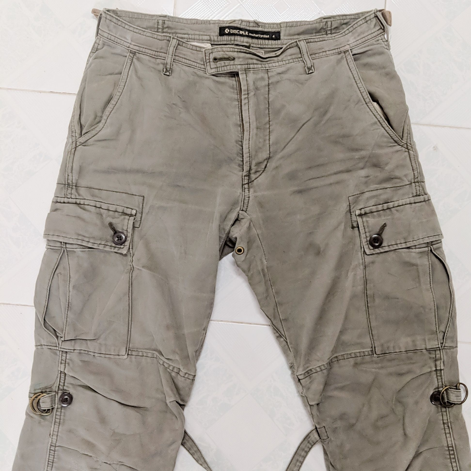 Japanese Brand Vintage Disciple Bondage/Parachute Utility Cargo Pants Size US 30 / EU 46 - 13 Thumbnail