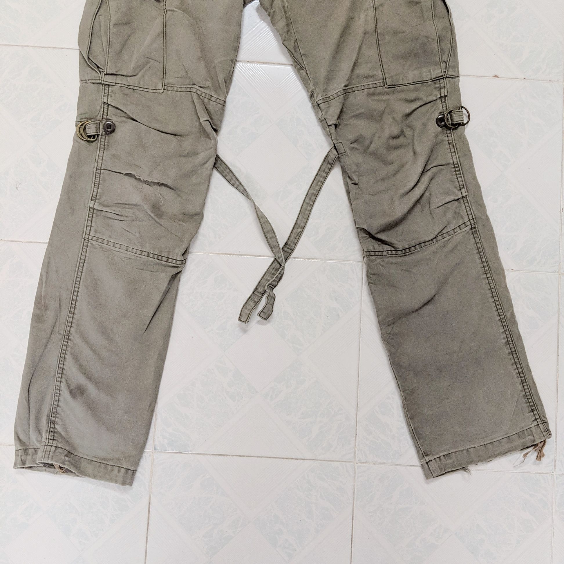 Japanese Brand Vintage Disciple Bondage/Parachute Utility Cargo Pants Size US 30 / EU 46 - 14 Thumbnail